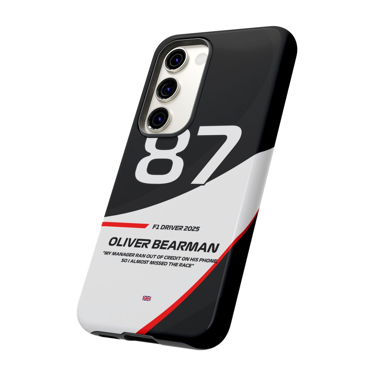 Oliver Bearman Haas 2025 phone case
