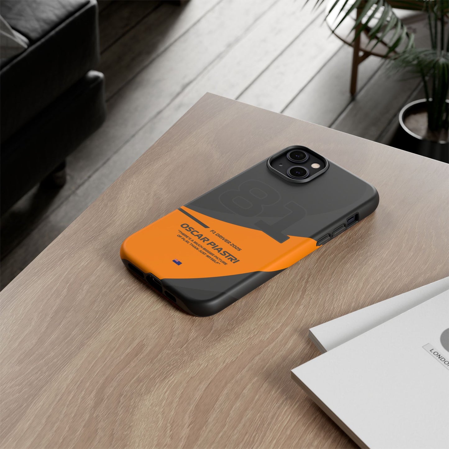 Oscar Piastri Mclaren 2025 phone case