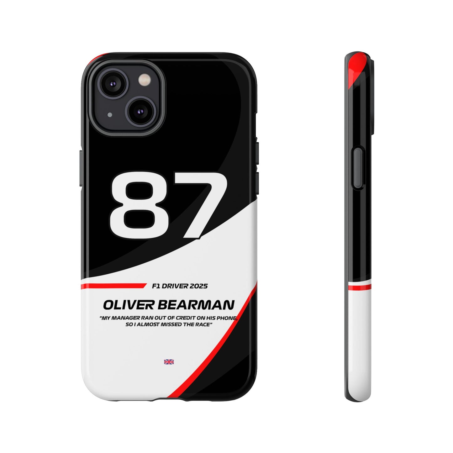Oliver Bearman Haas 2025 phone case