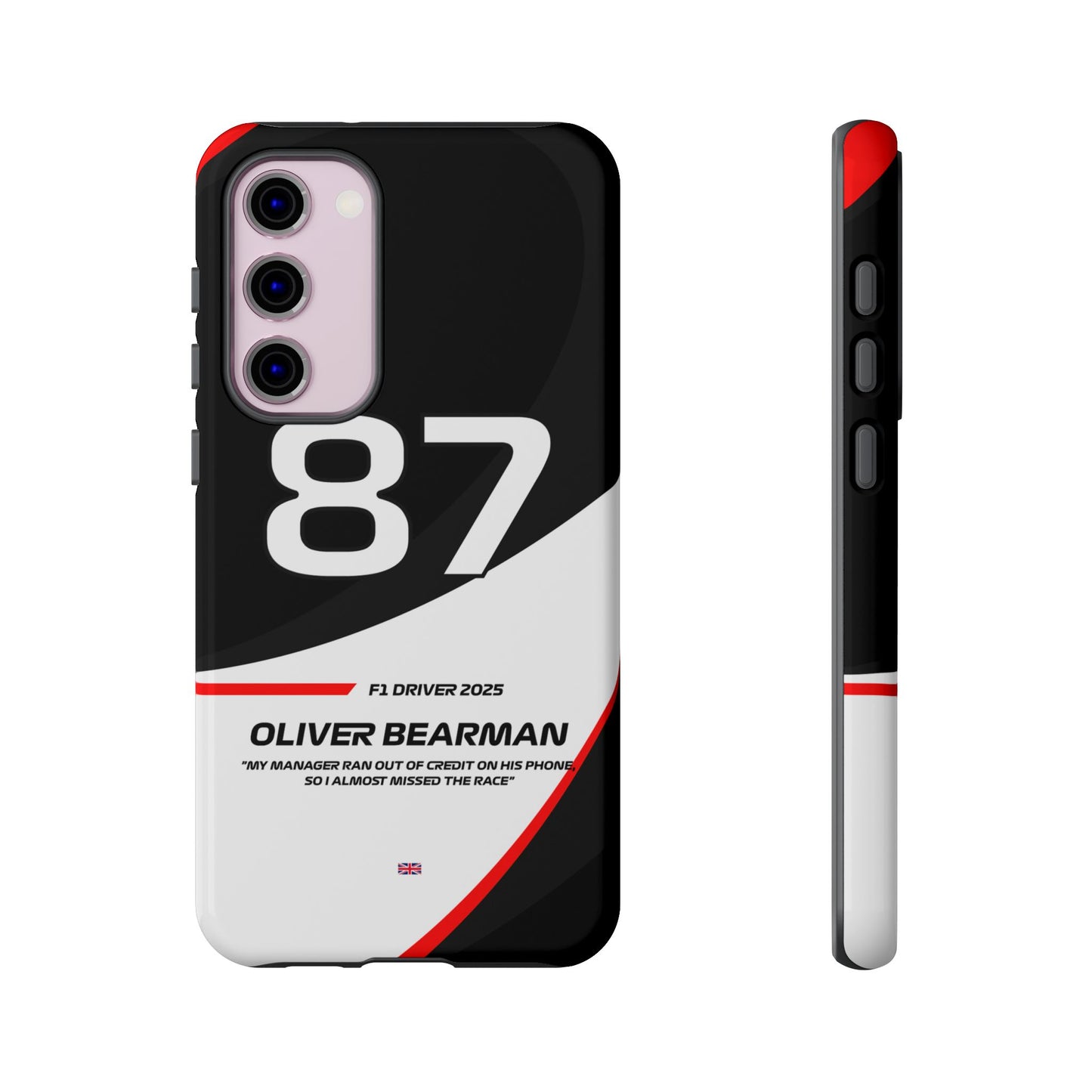 Oliver Bearman Haas 2025 phone case