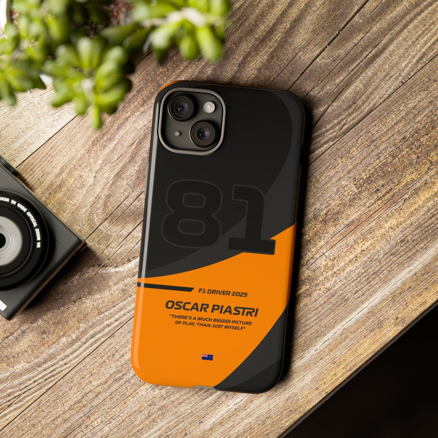 Oscar Piastri Mclaren 2025 phone case