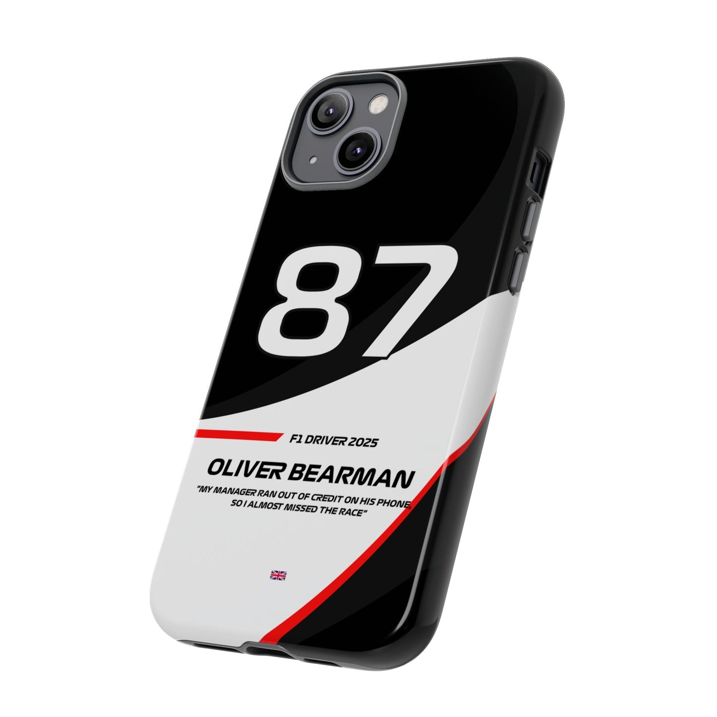 Oliver Bearman Haas 2025 phone case