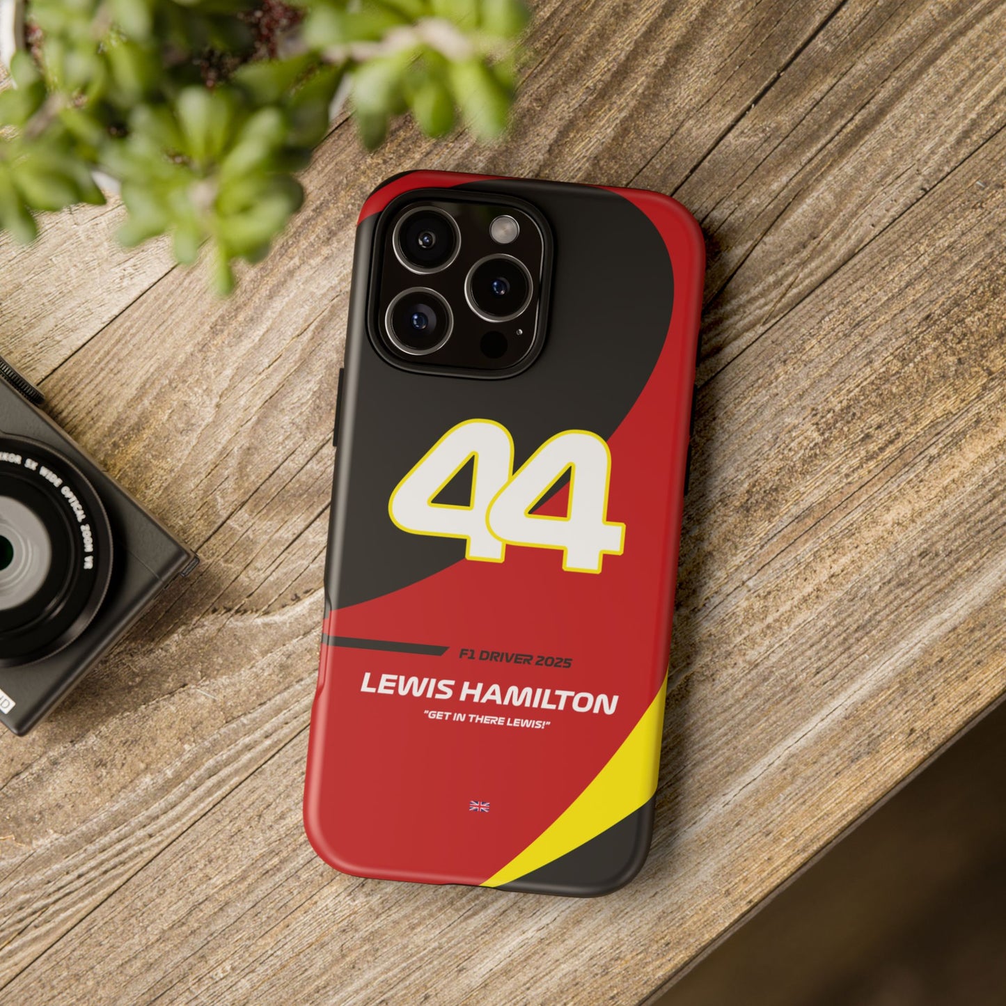 Lewis Hamilton Ferrari 2025 phone case