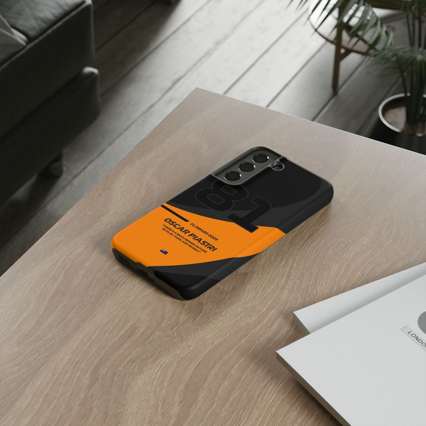 Oscar Piastri Mclaren 2025 phone case