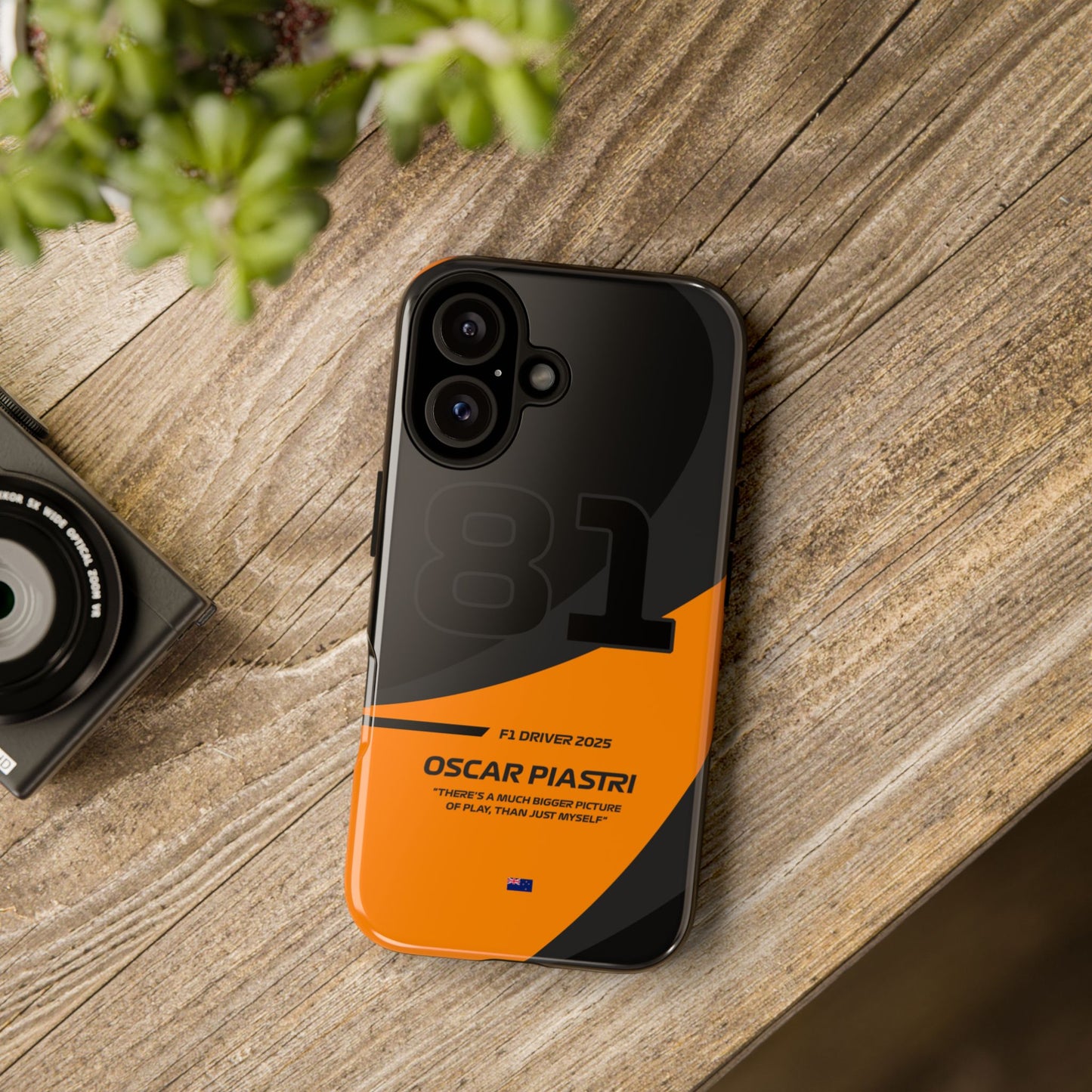 Oscar Piastri Mclaren 2025 phone case