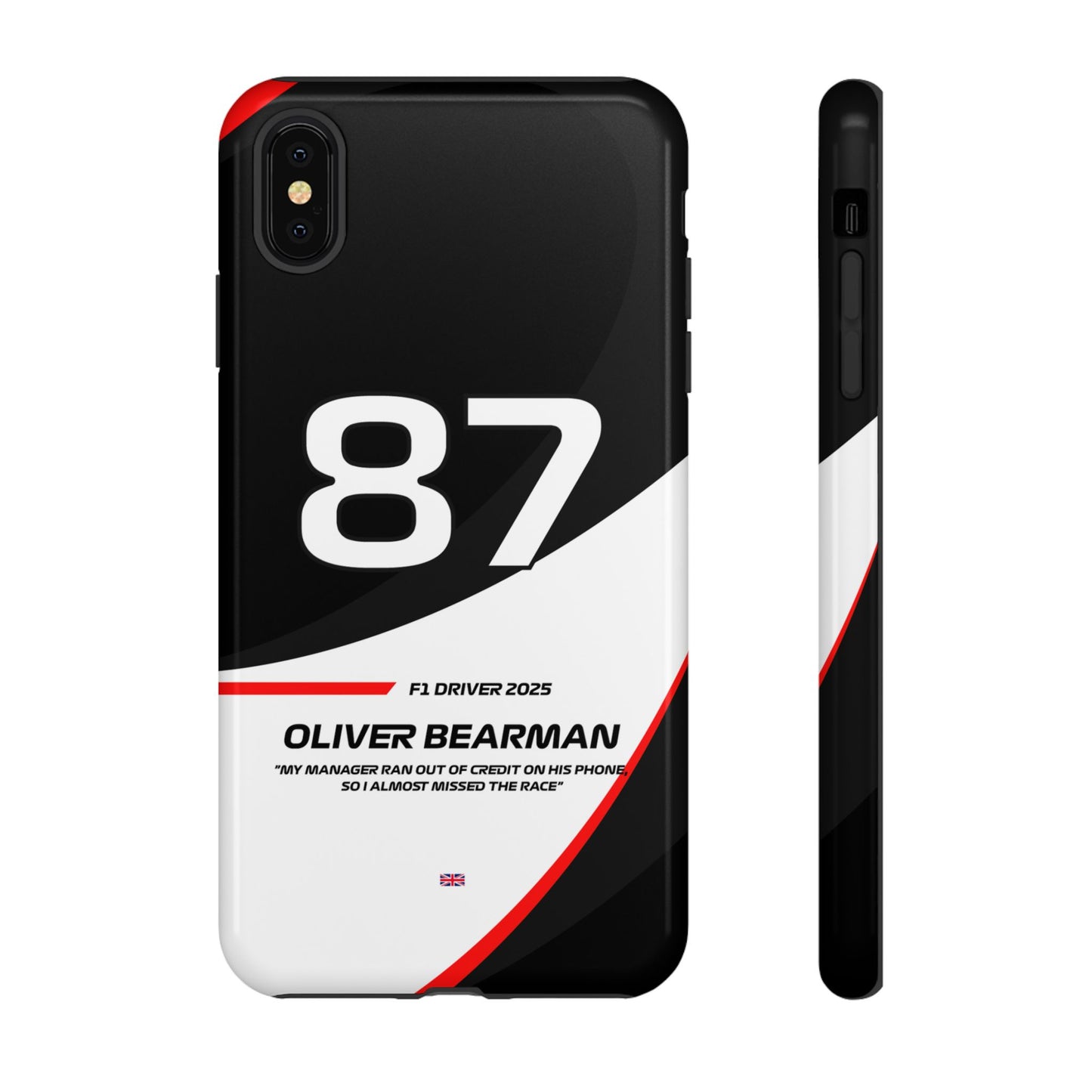 Oliver Bearman Haas 2025 phone case