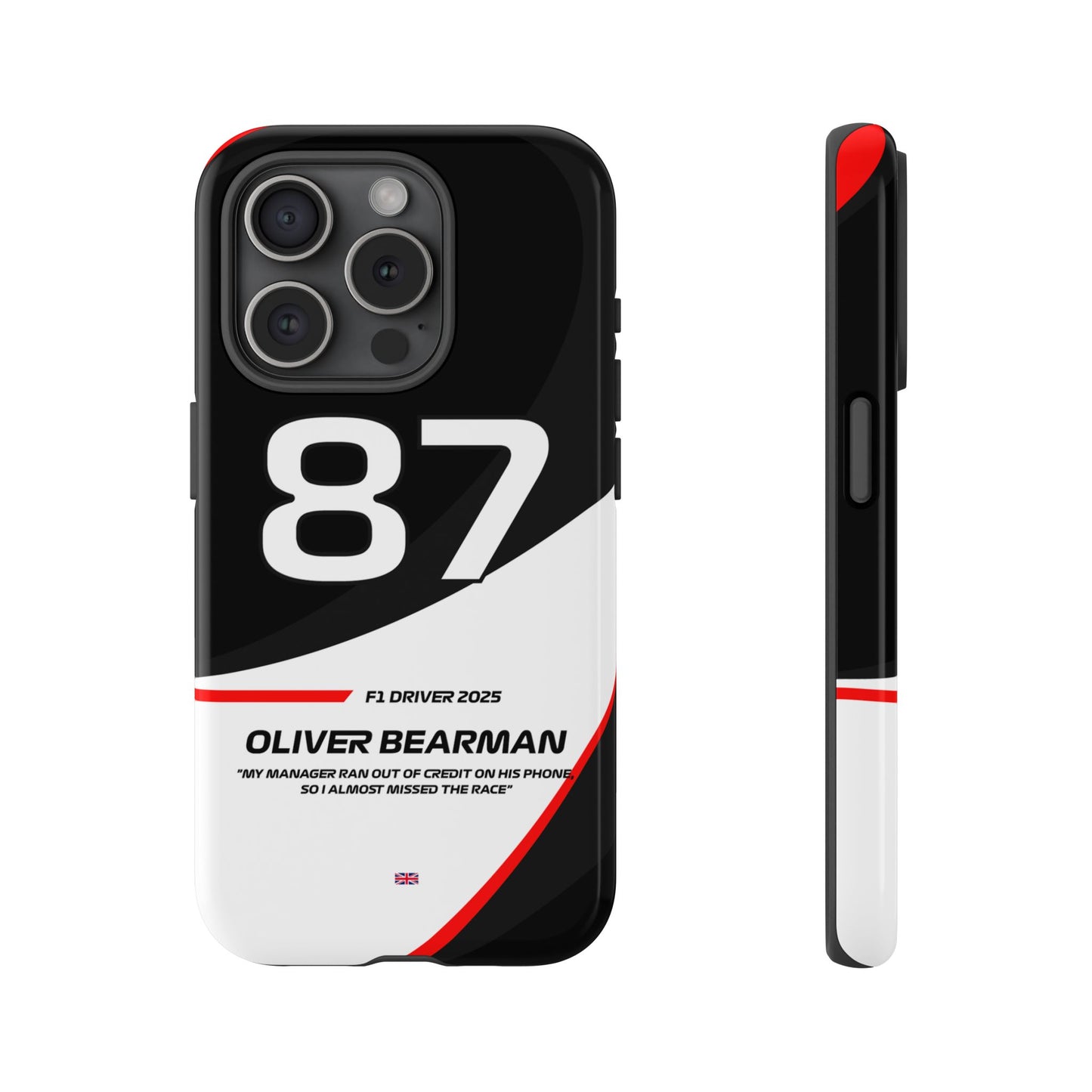 Oliver Bearman Haas 2025 phone case