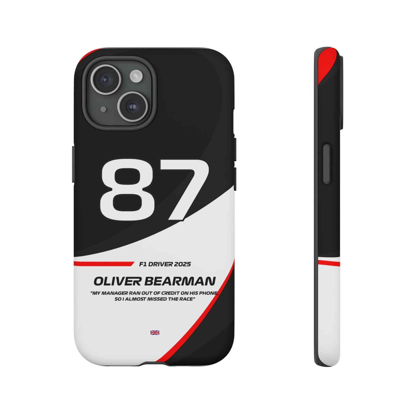 Oliver Bearman Haas 2025 phone case