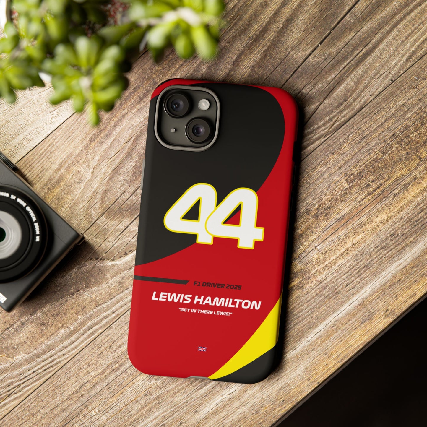 Lewis Hamilton Ferrari 2025 phone case