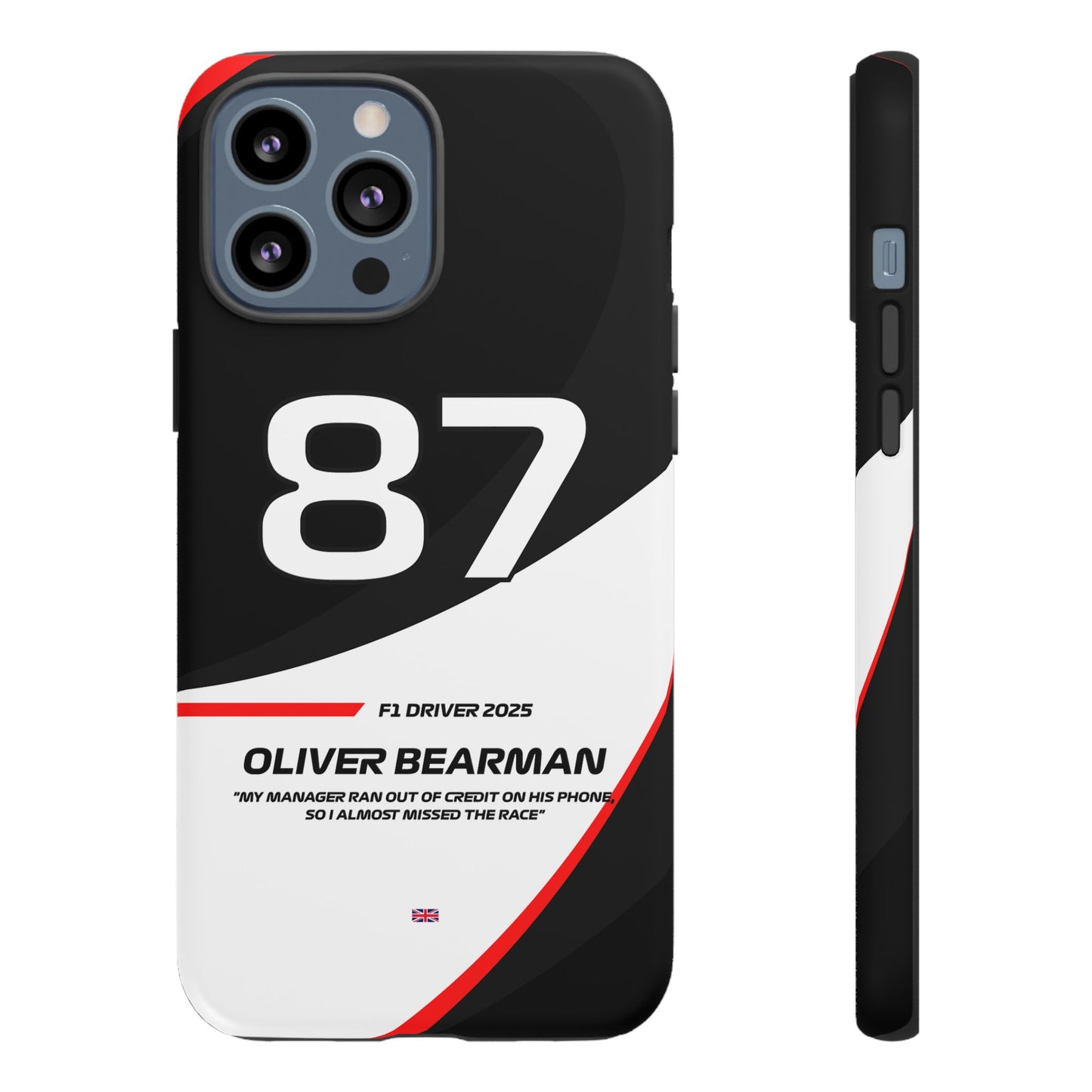 Oliver Bearman Haas 2025 phone case