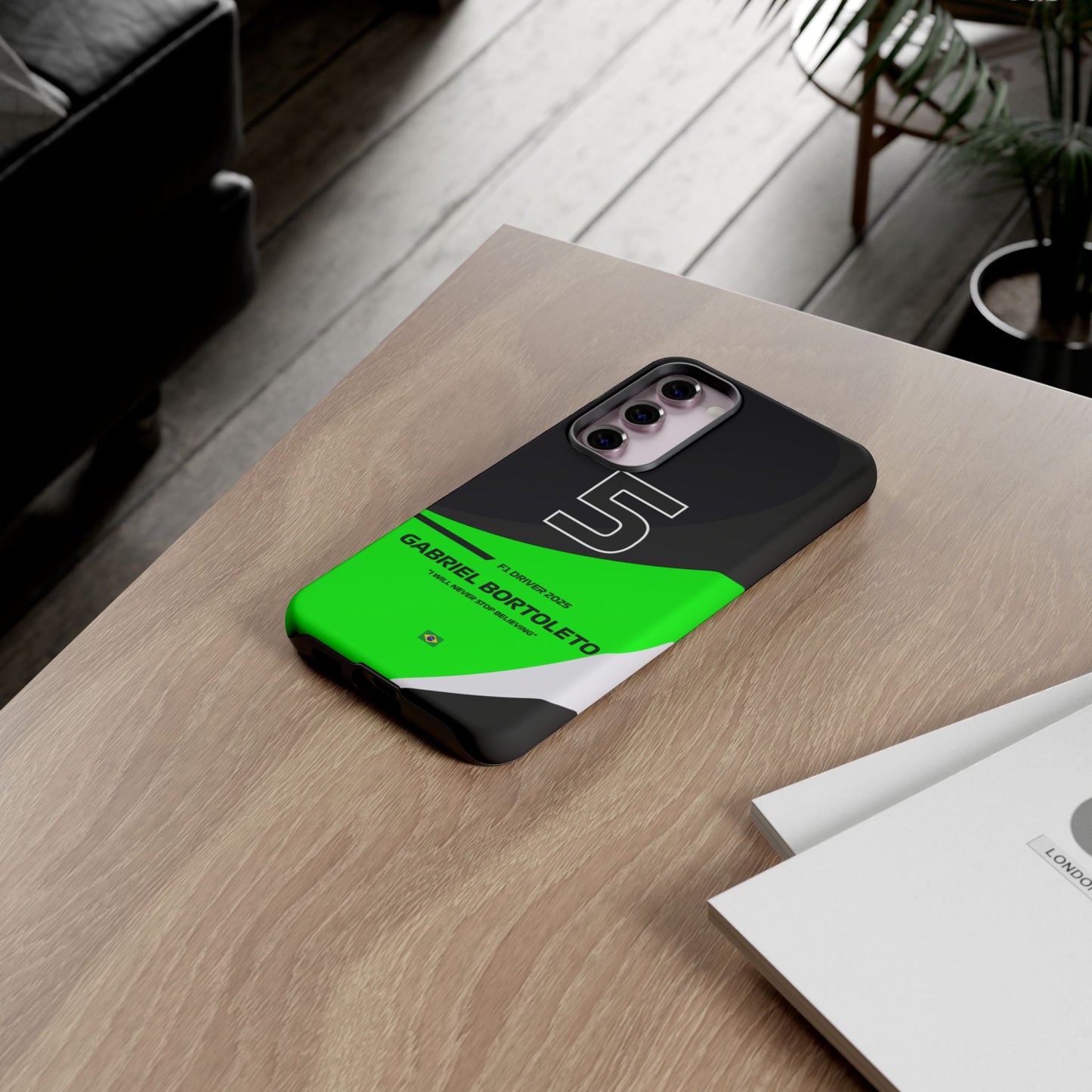 Gabriel Bortoleto Kick Sauber 2025 phone case