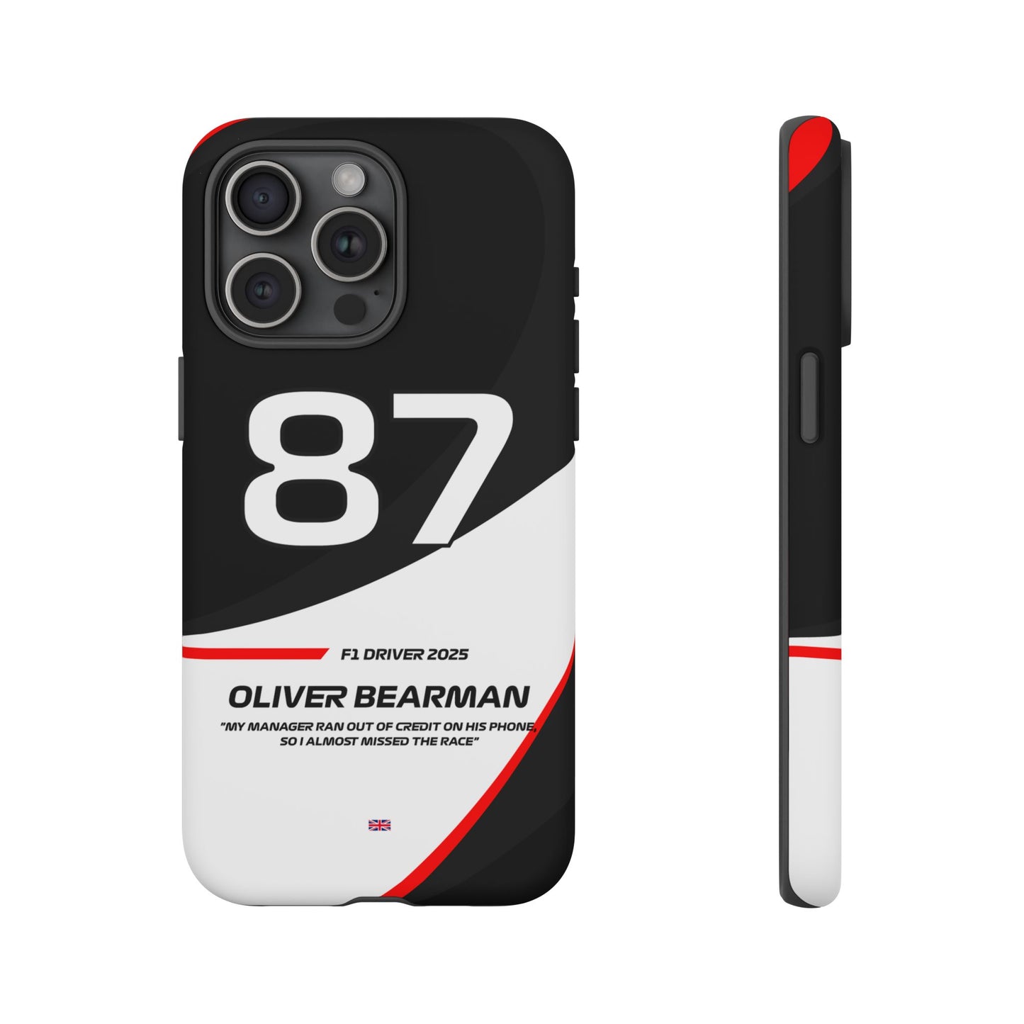 Oliver Bearman Haas 2025 phone case