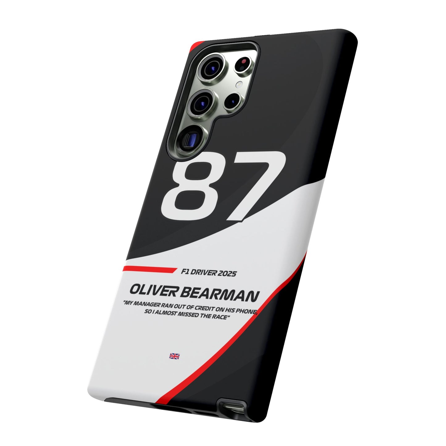 Oliver Bearman Haas 2025 phone case