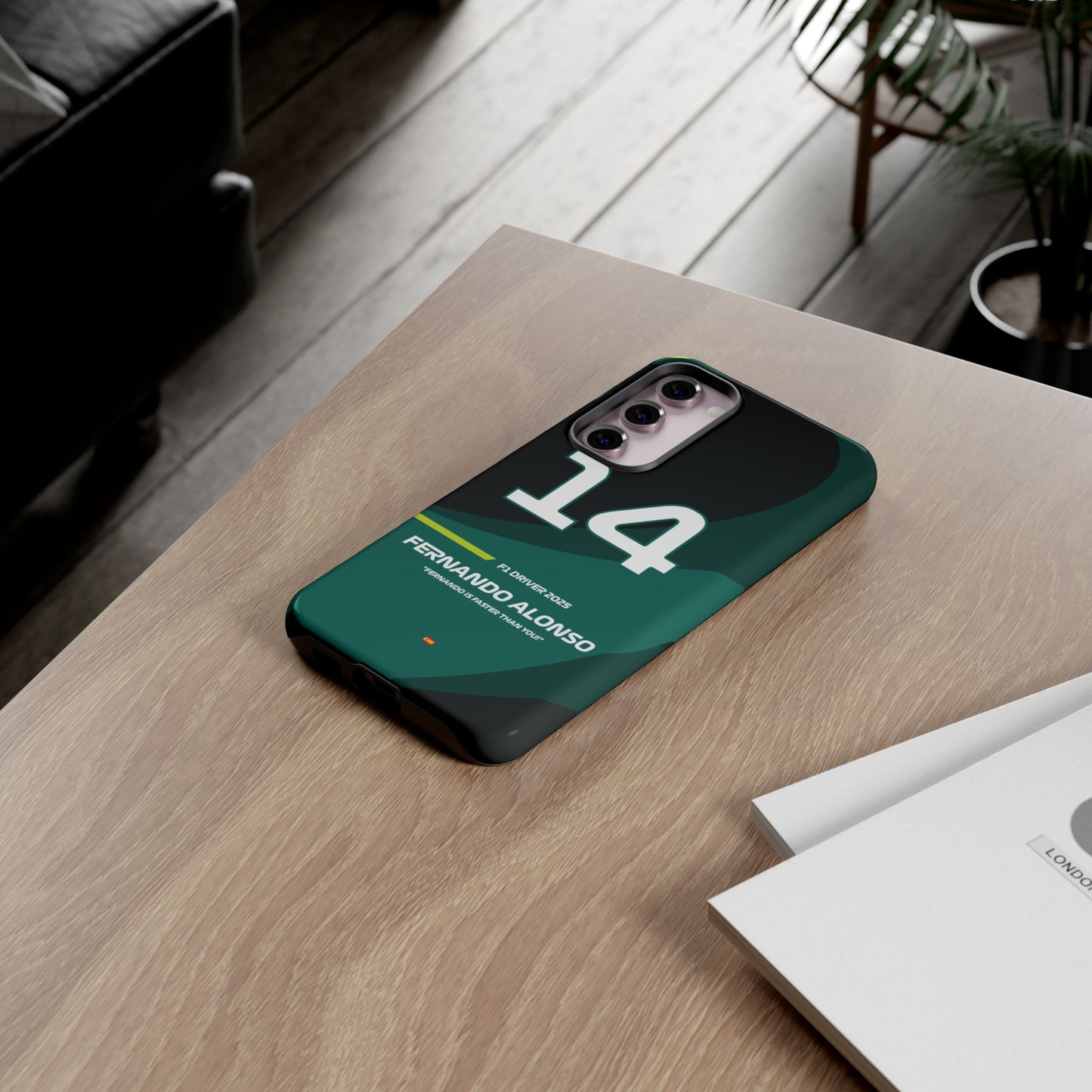 Fernando Alonso Aston Martin 2025 phone case