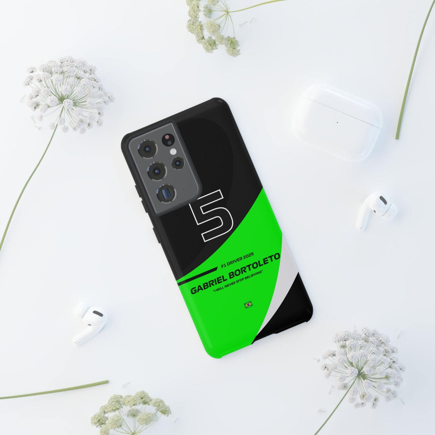 Gabriel Bortoleto Kick Sauber 2025 phone case