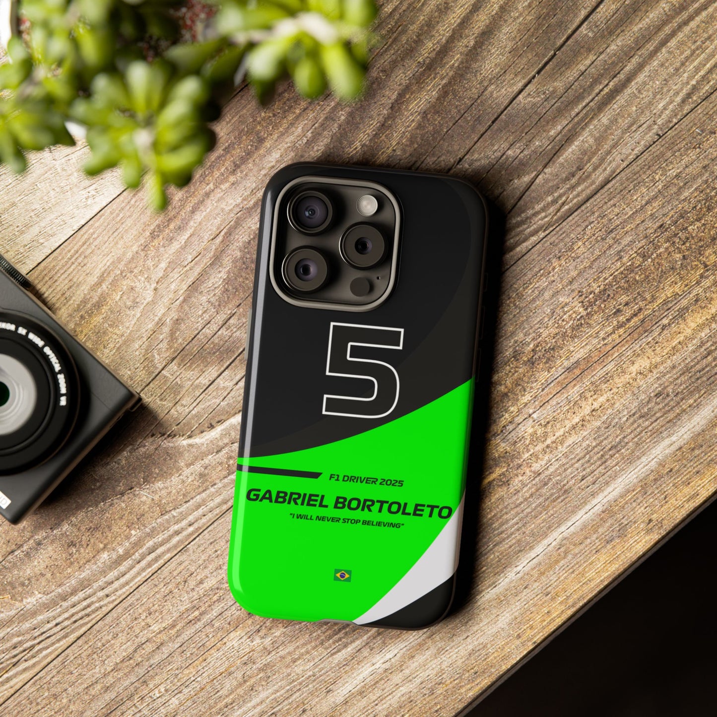 Gabriel Bortoleto Kick Sauber 2025 phone case