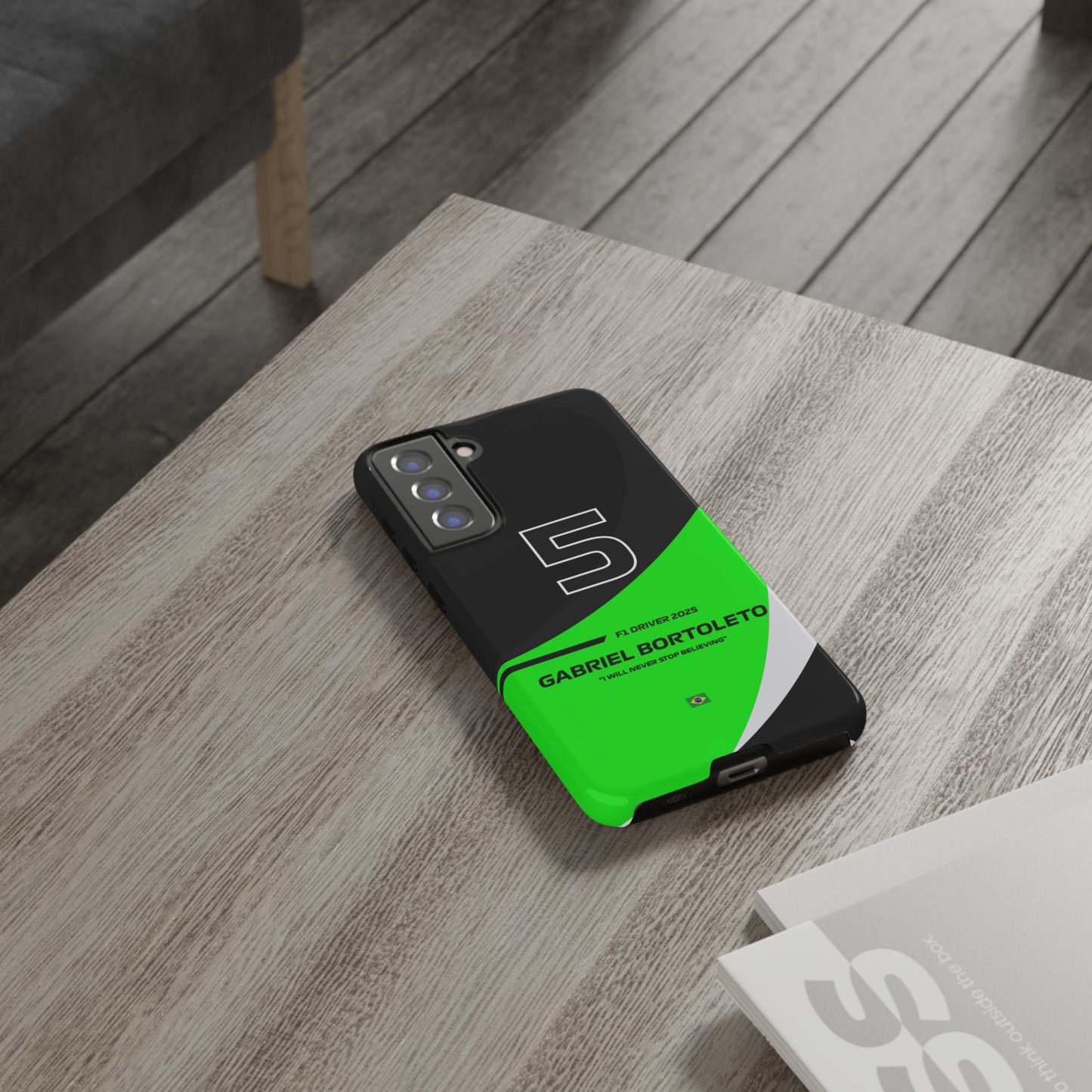 Gabriel Bortoleto Kick Sauber 2025 phone case