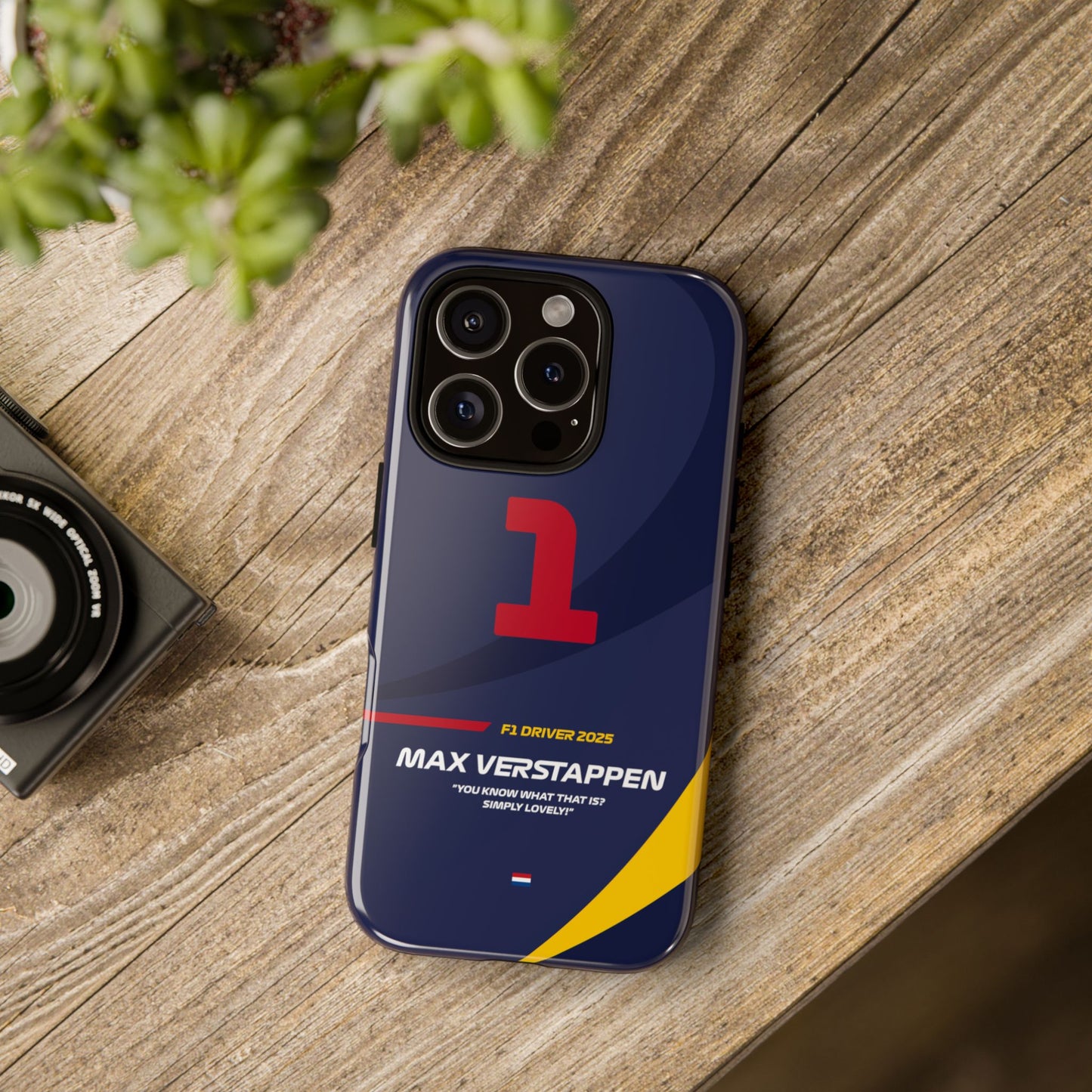 Max Verstappen Red Bull Racing 2025 Phone case