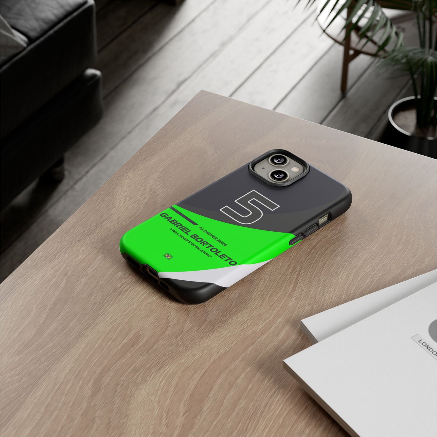 Gabriel Bortoleto Kick Sauber 2025 phone case