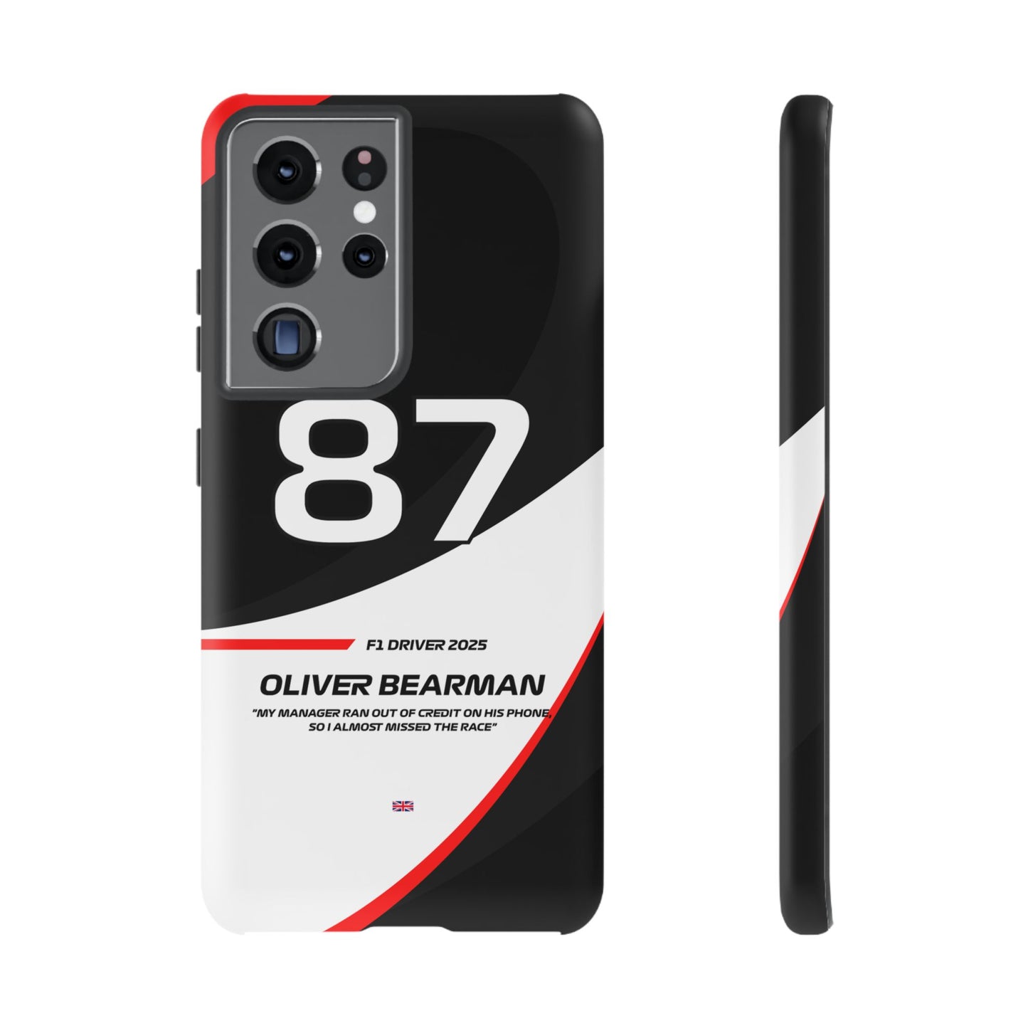 Oliver Bearman Haas 2025 phone case