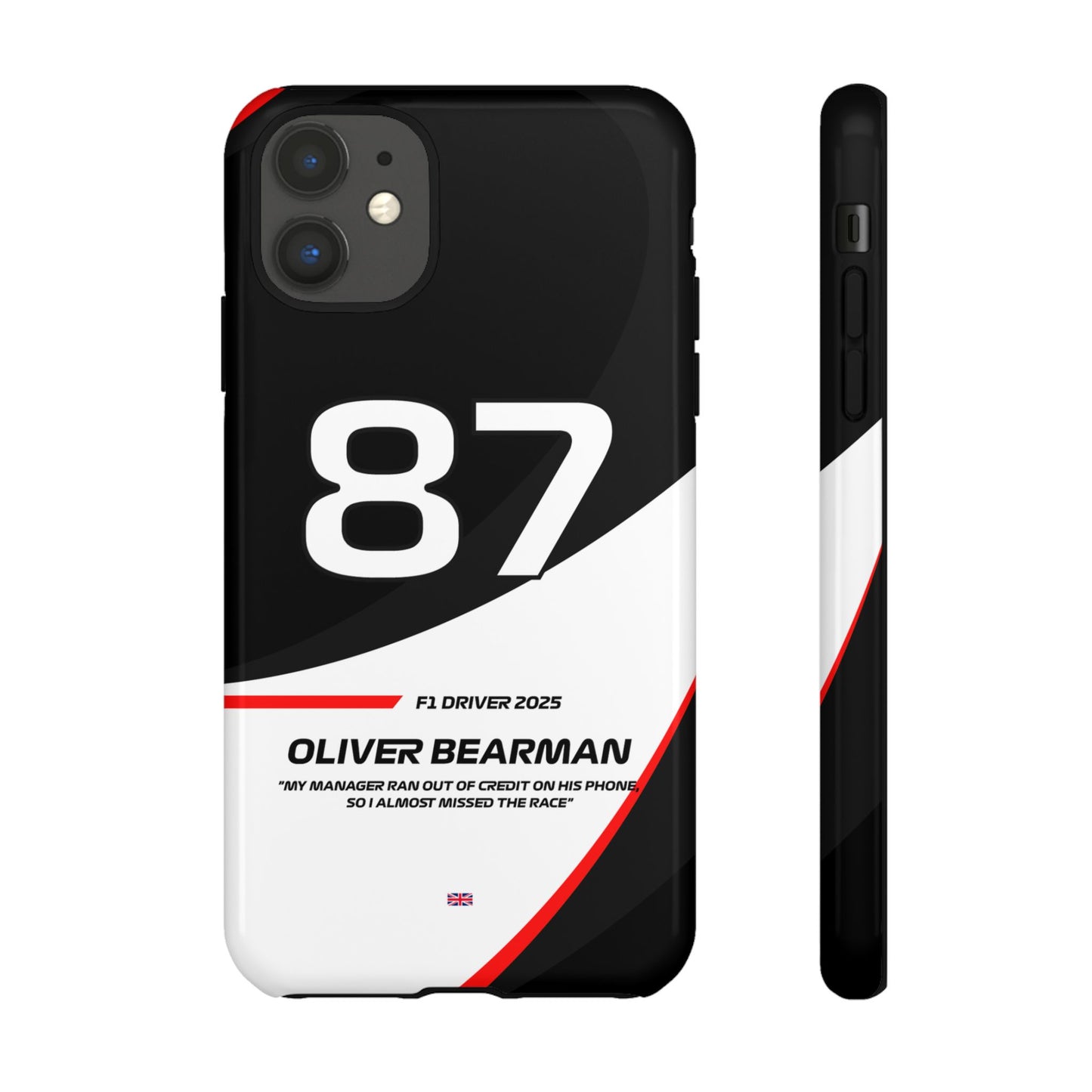 Oliver Bearman Haas 2025 phone case