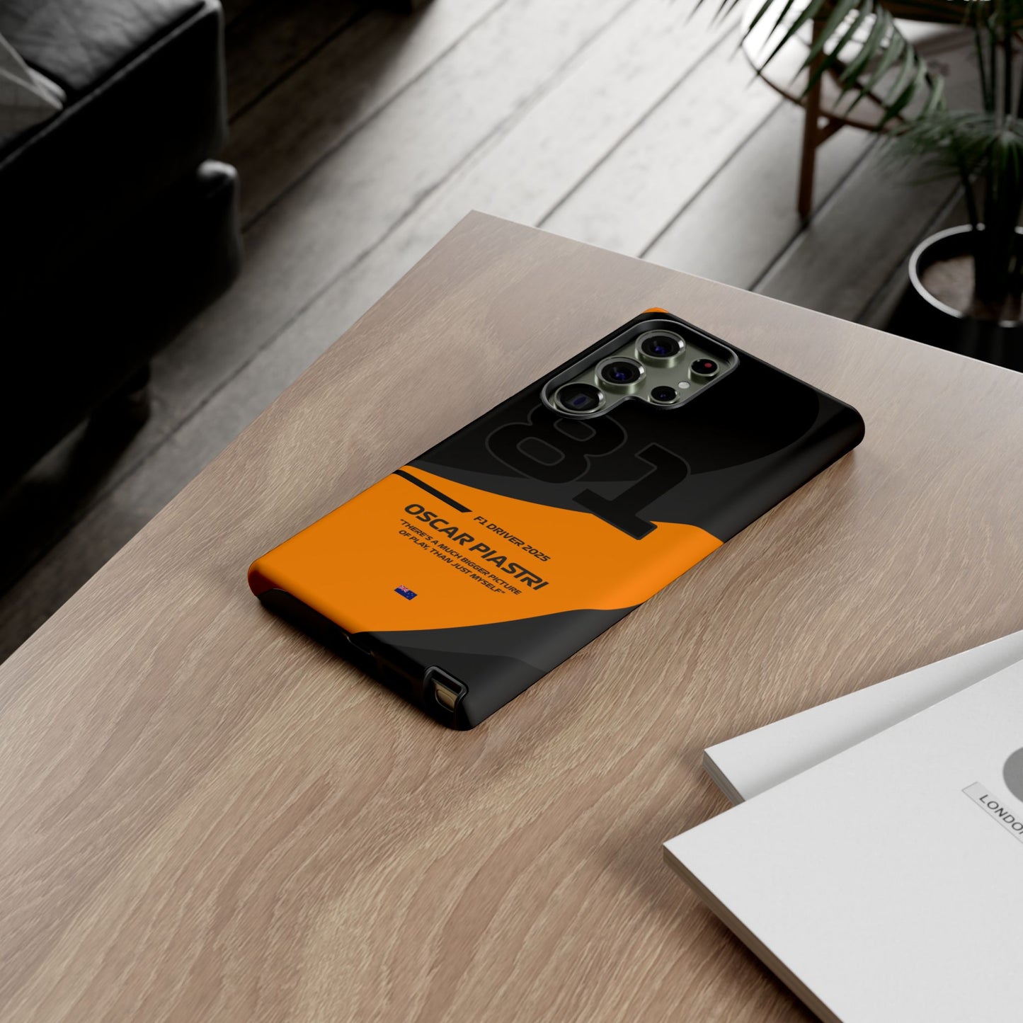 Oscar Piastri Mclaren 2025 phone case