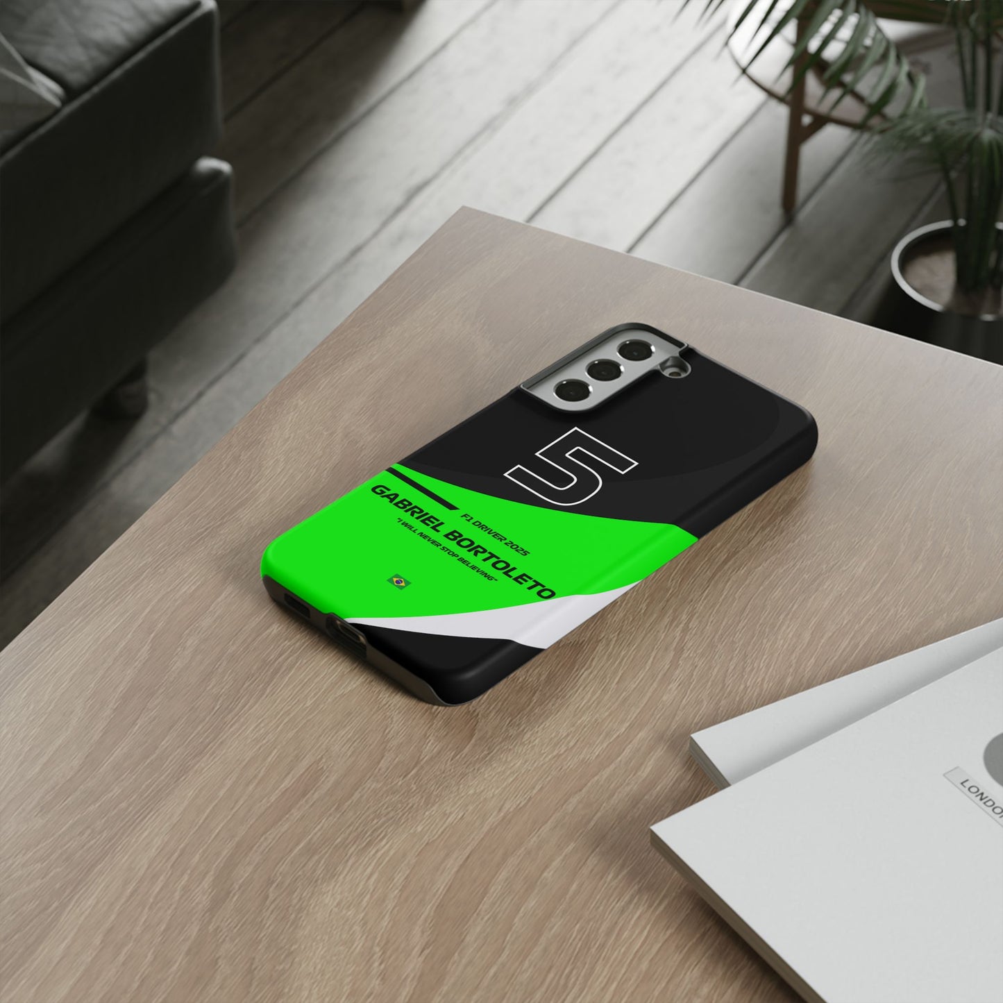 Gabriel Bortoleto Kick Sauber 2025 phone case