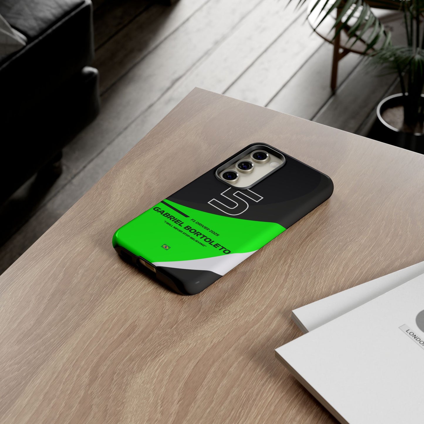 Gabriel Bortoleto Kick Sauber 2025 phone case
