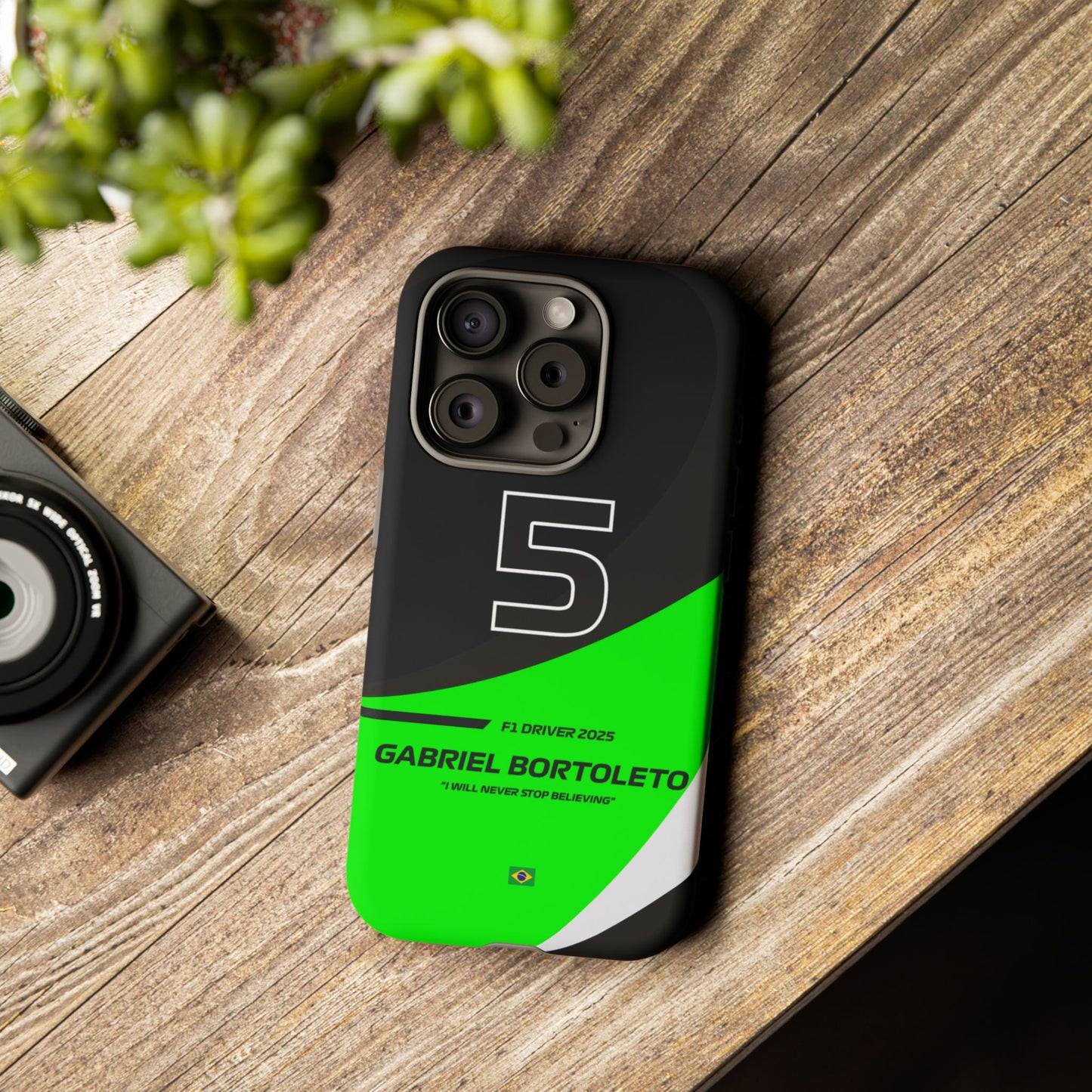 Gabriel Bortoleto Kick Sauber 2025 phone case