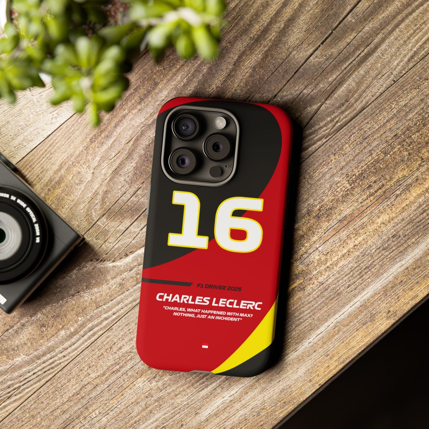 Charles Leclerc Ferrari 2025 phone case