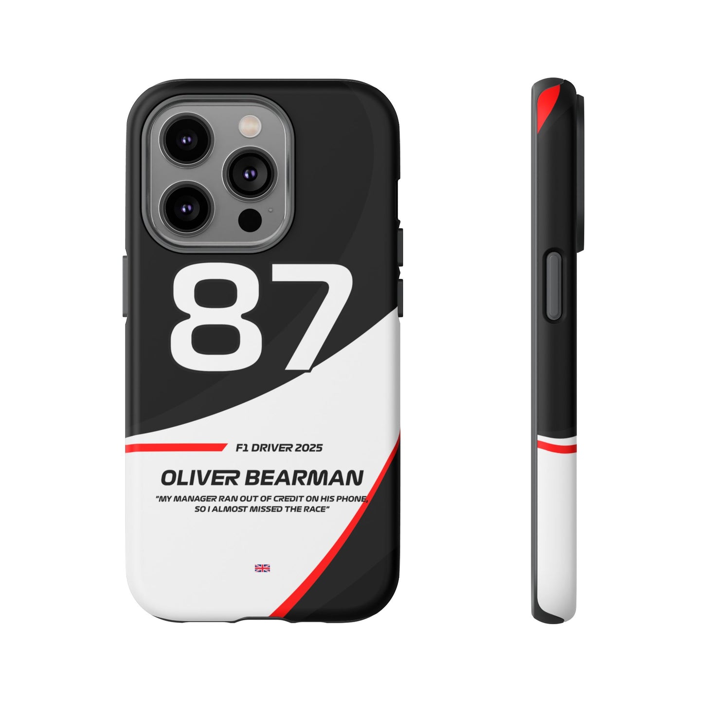 Oliver Bearman Haas 2025 phone case
