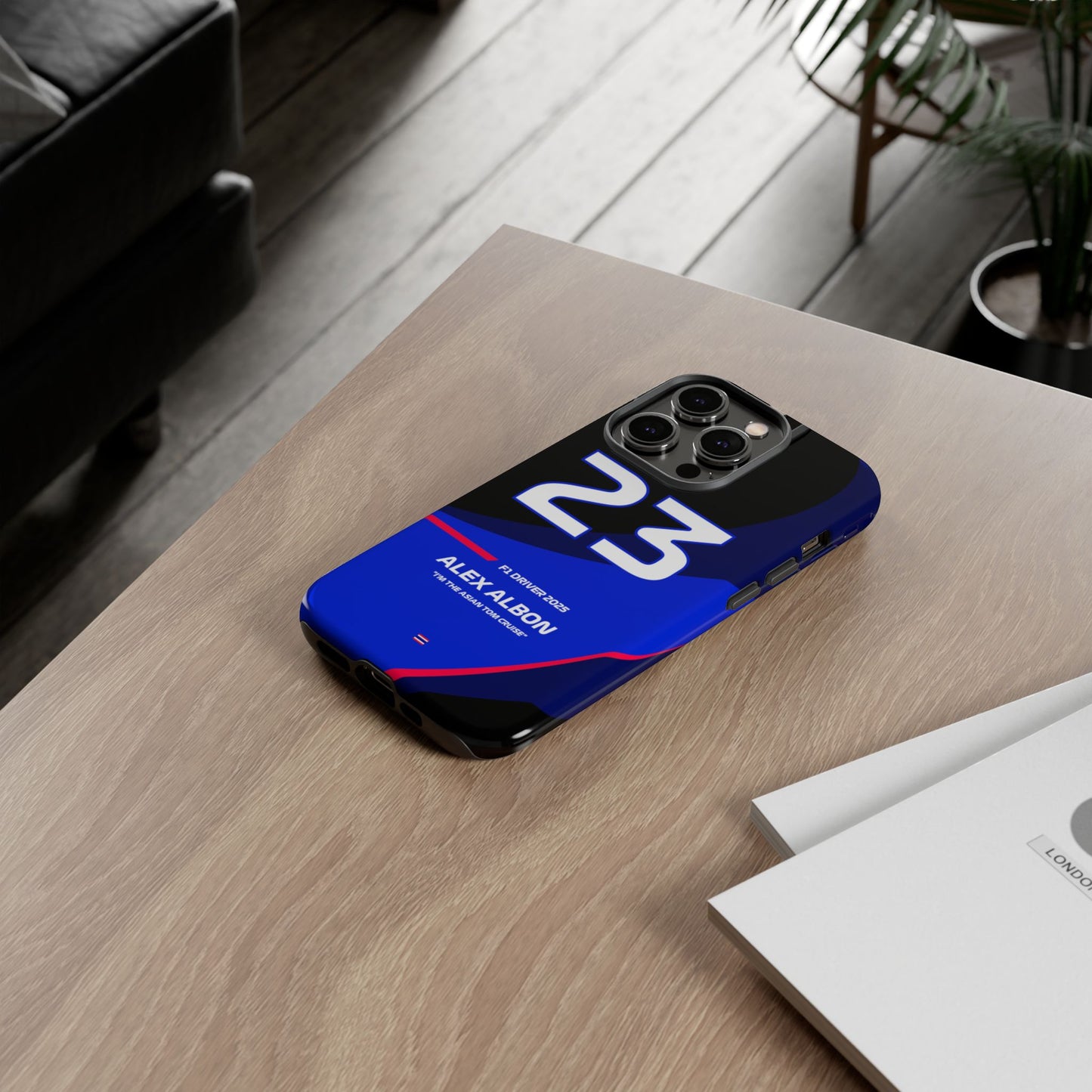 Alex Albon Williams Racing 2025 phone case