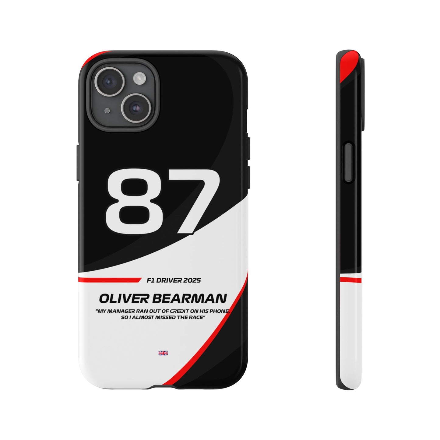 Oliver Bearman Haas 2025 phone case