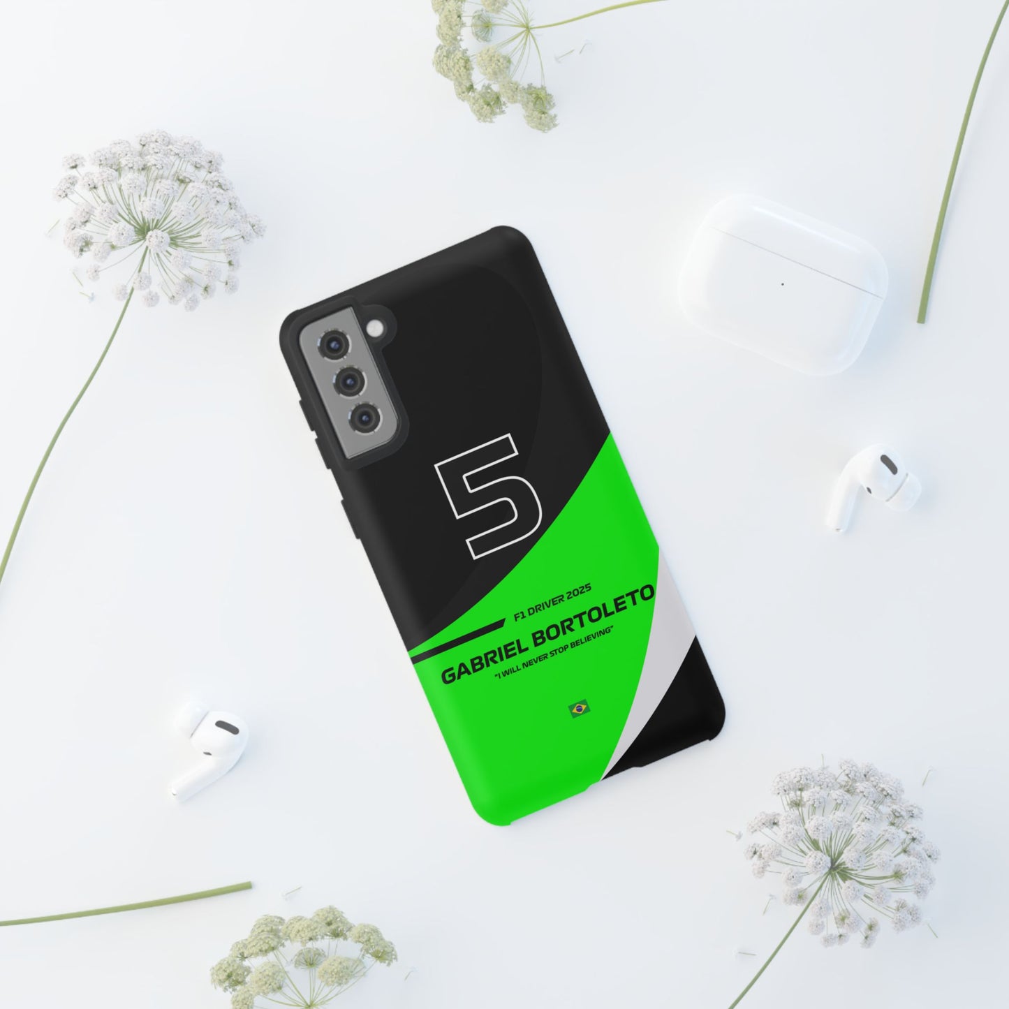Gabriel Bortoleto Kick Sauber 2025 phone case