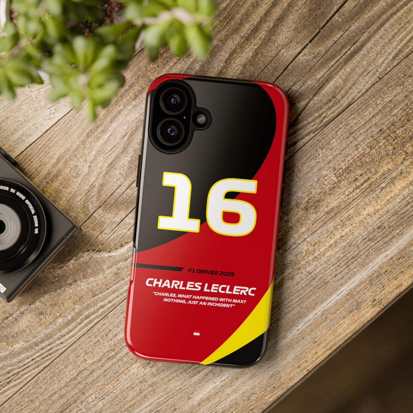 Charles Leclerc Ferrari 2025 phone case