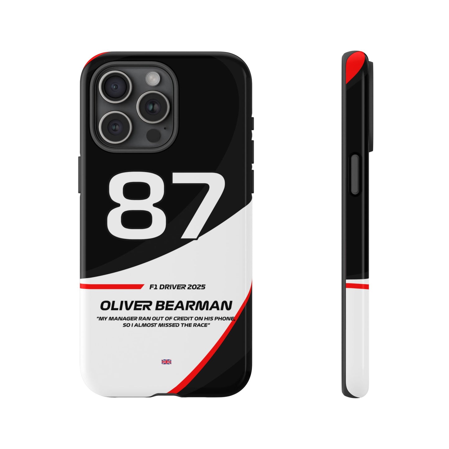 Oliver Bearman Haas 2025 phone case
