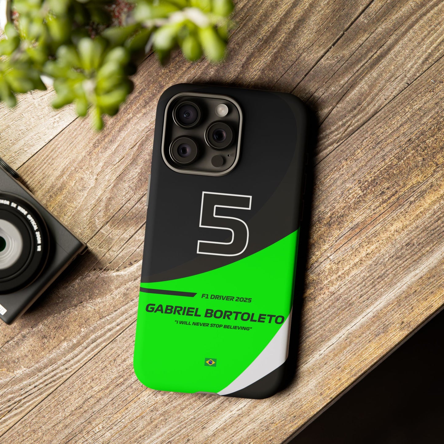 Gabriel Bortoleto Kick Sauber 2025 phone case