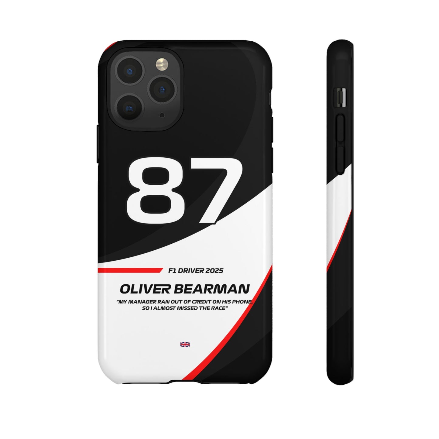 Oliver Bearman Haas 2025 phone case