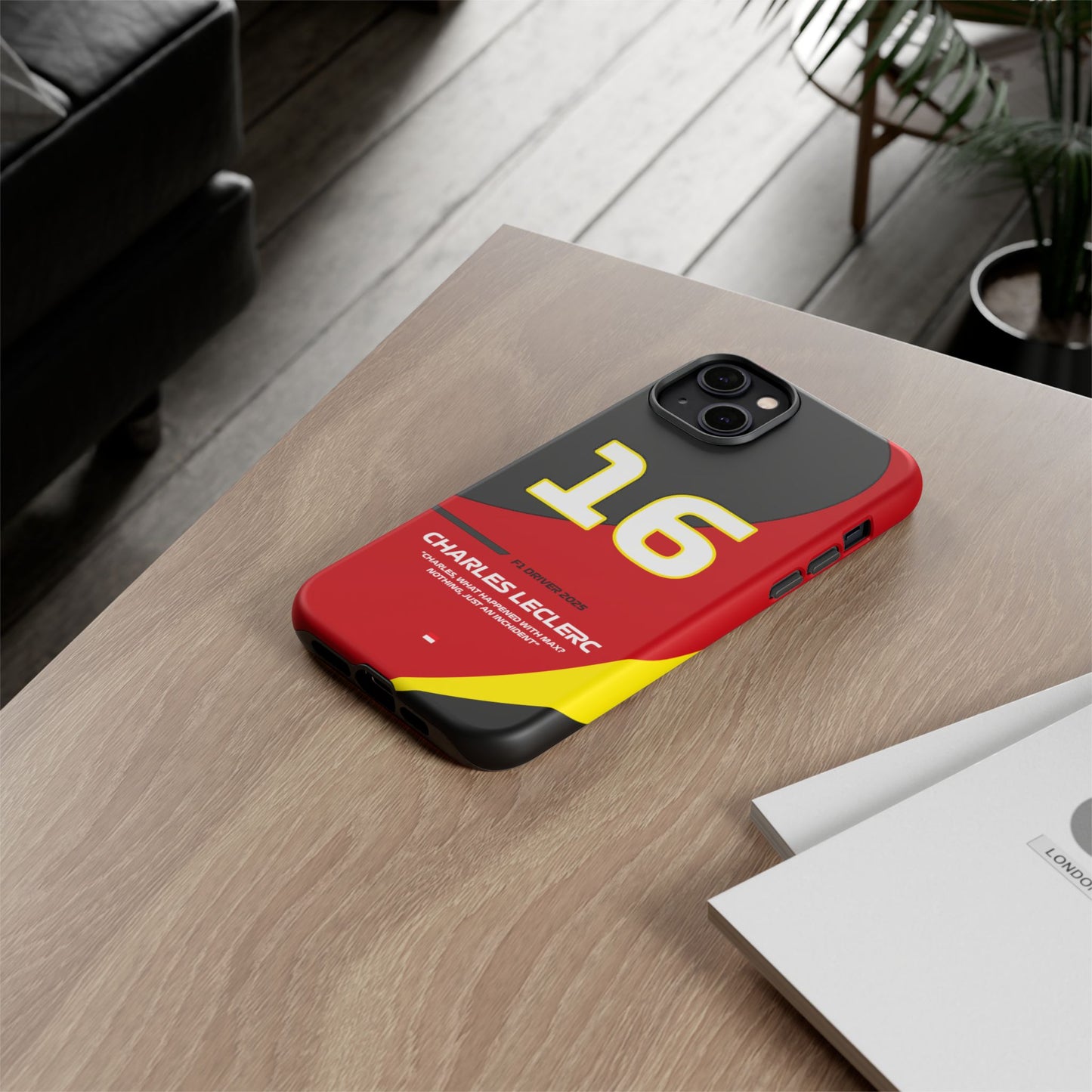 Charles Leclerc Ferrari 2025 phone case