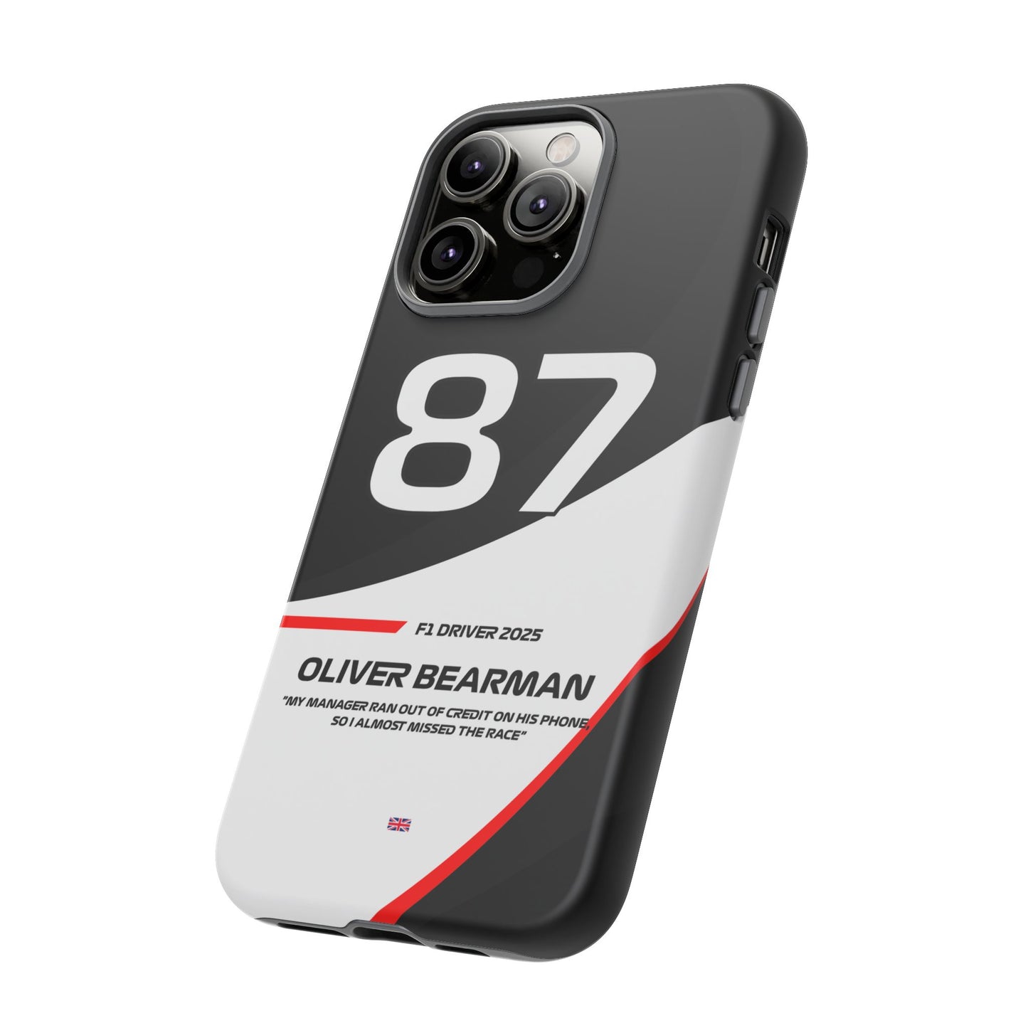 Oliver Bearman Haas 2025 phone case