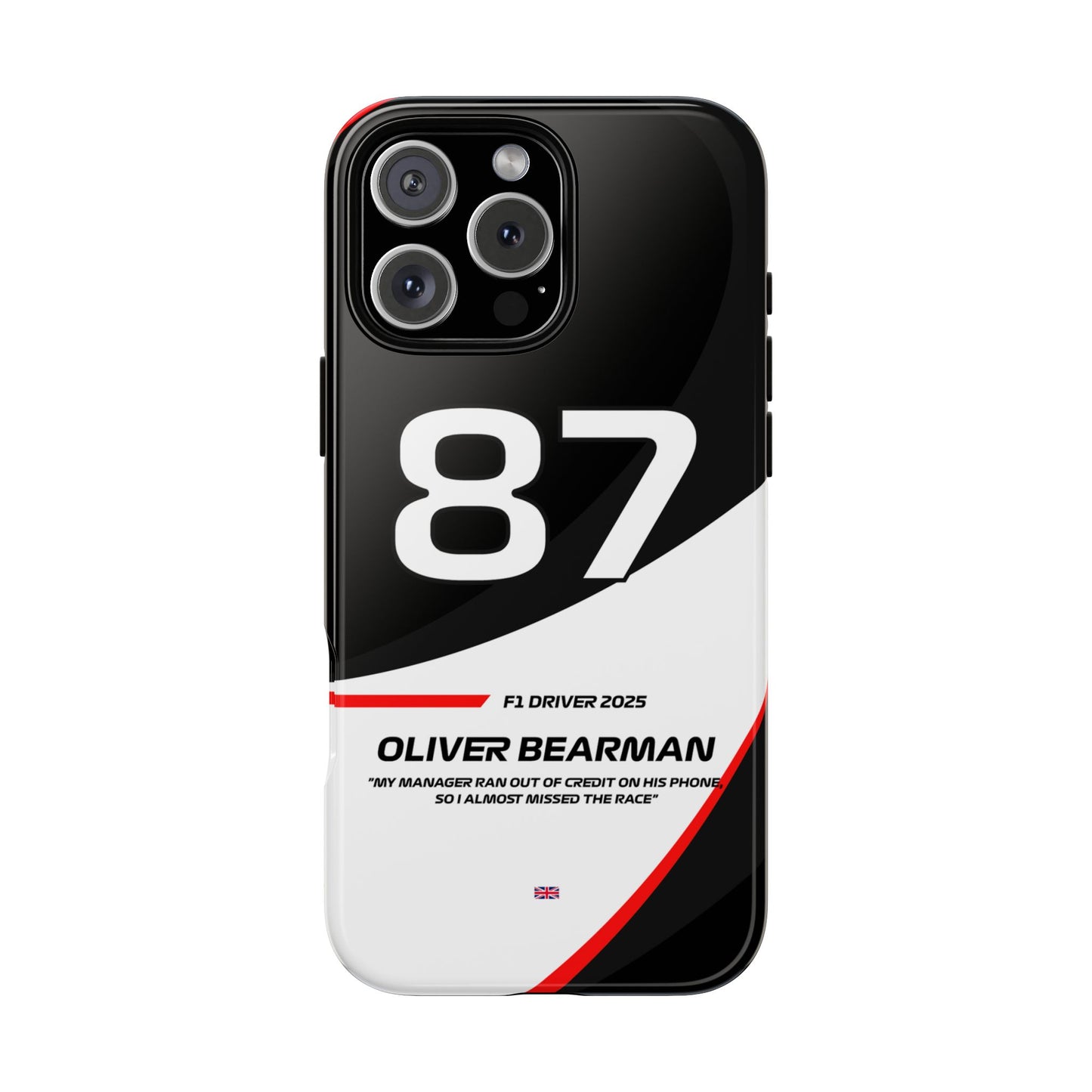 Oliver Bearman Haas 2025 phone case