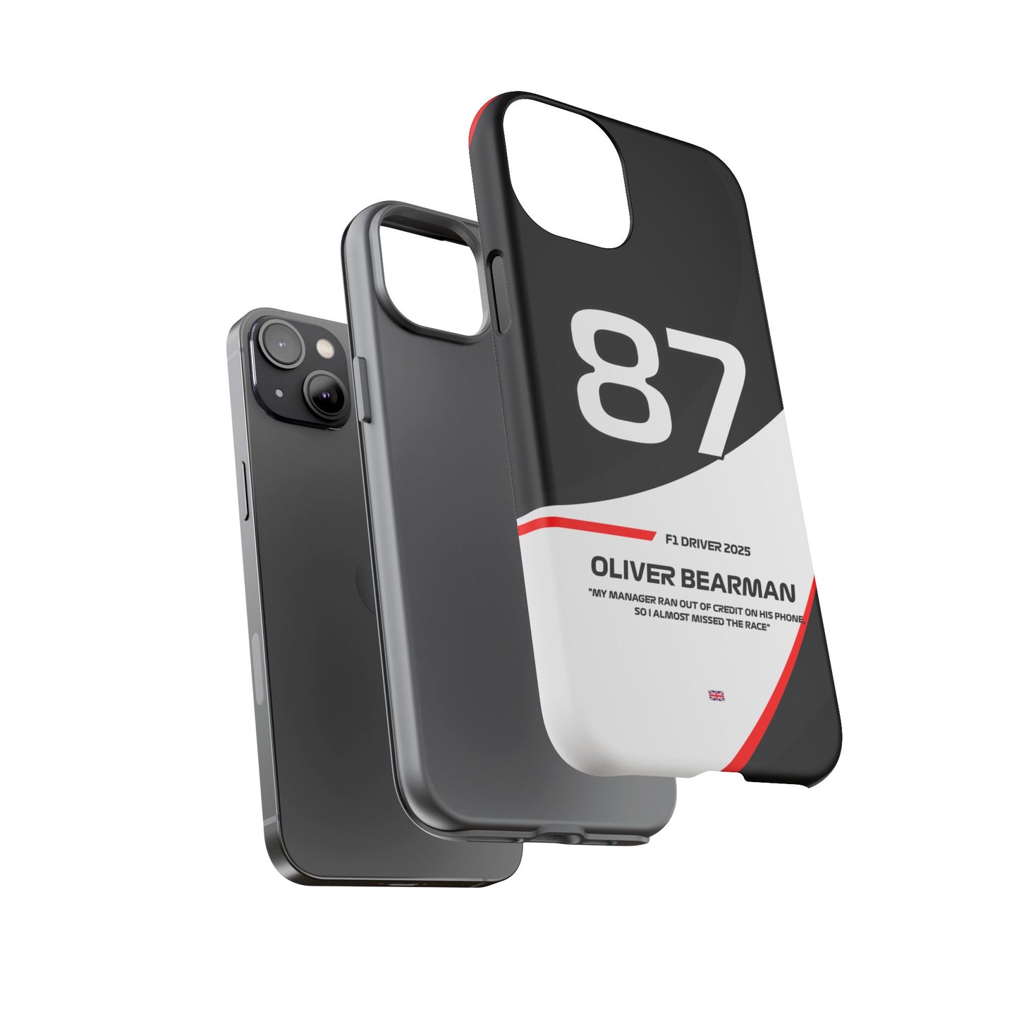 Oliver Bearman Haas 2025 phone case