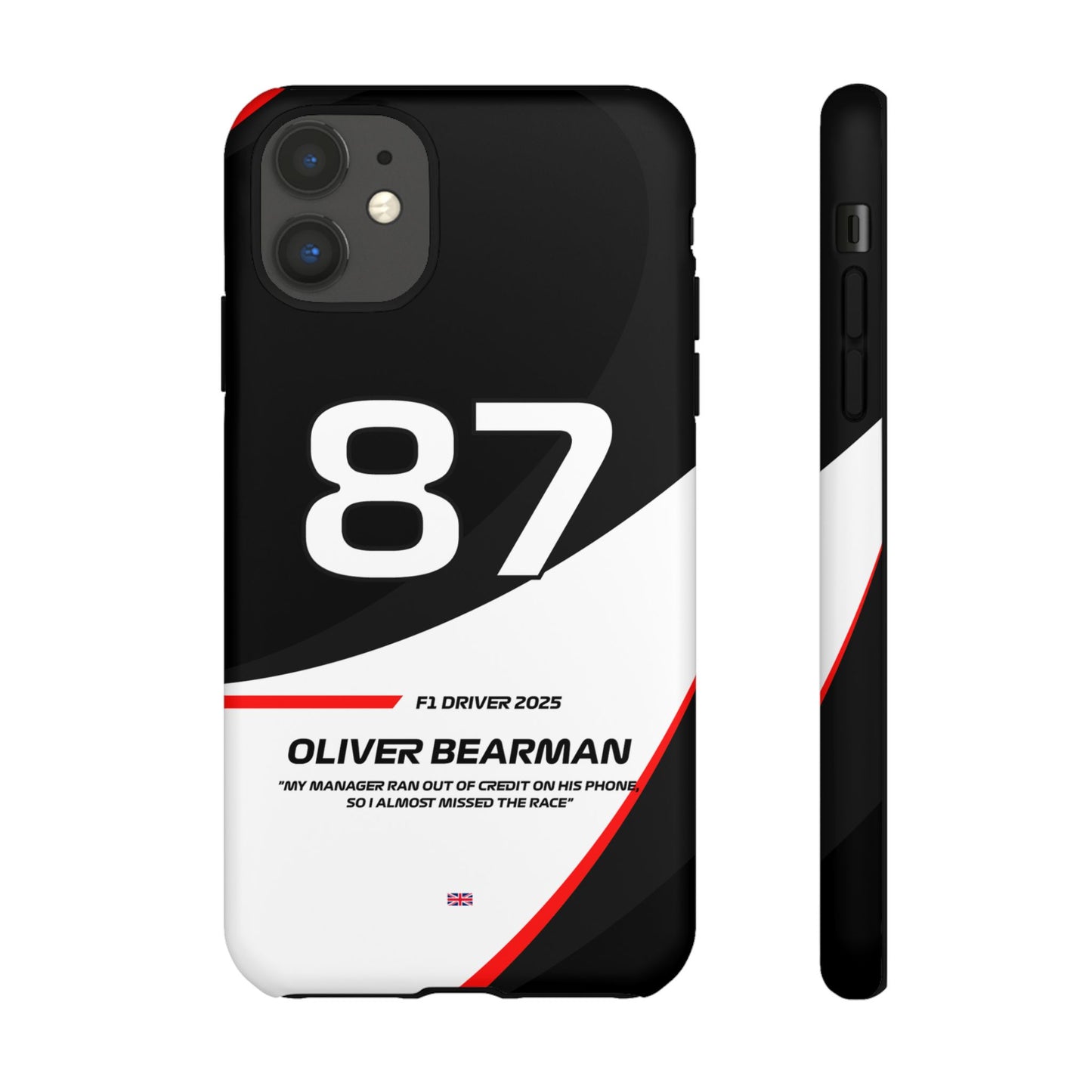 Oliver Bearman Haas 2025 phone case