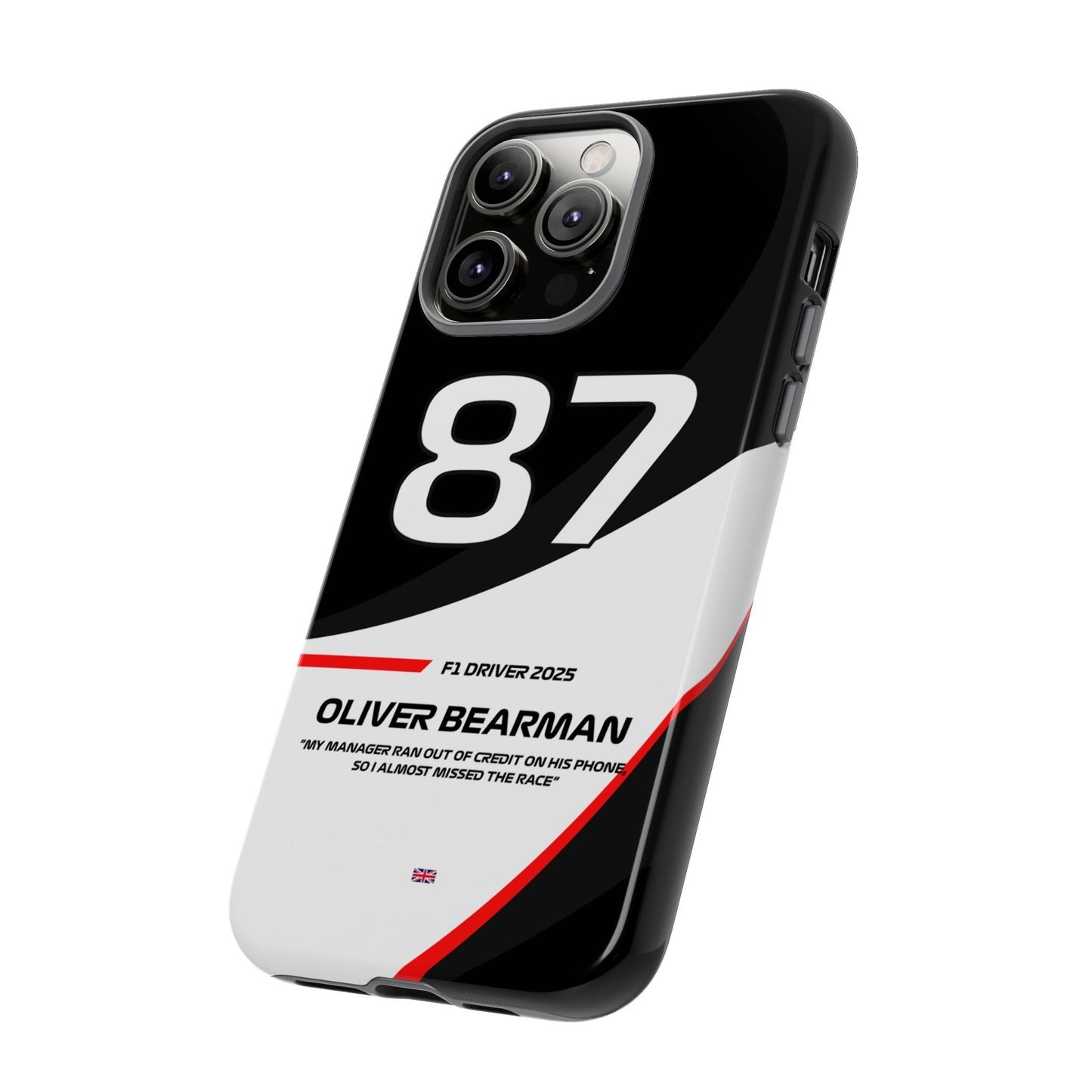 Oliver Bearman Haas 2025 phone case