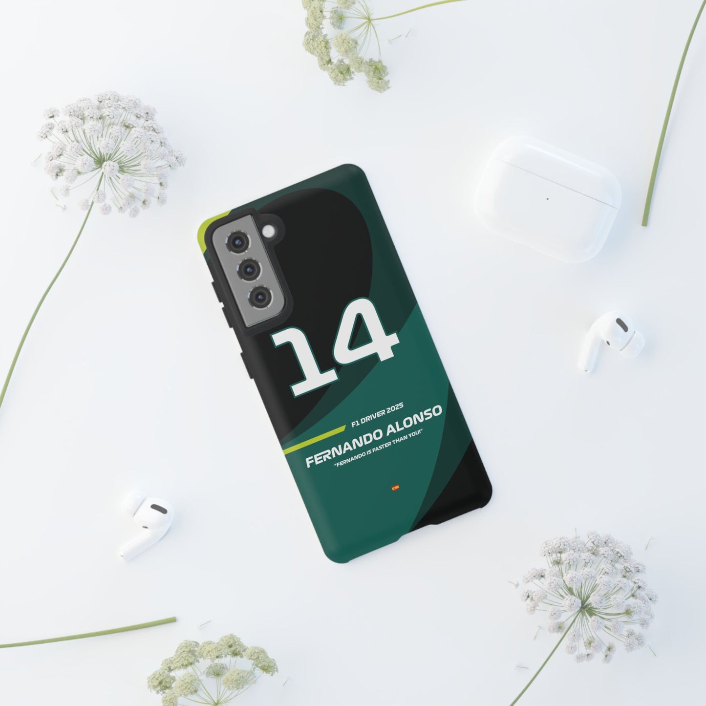 Fernando Alonso Aston Martin 2025 phone case