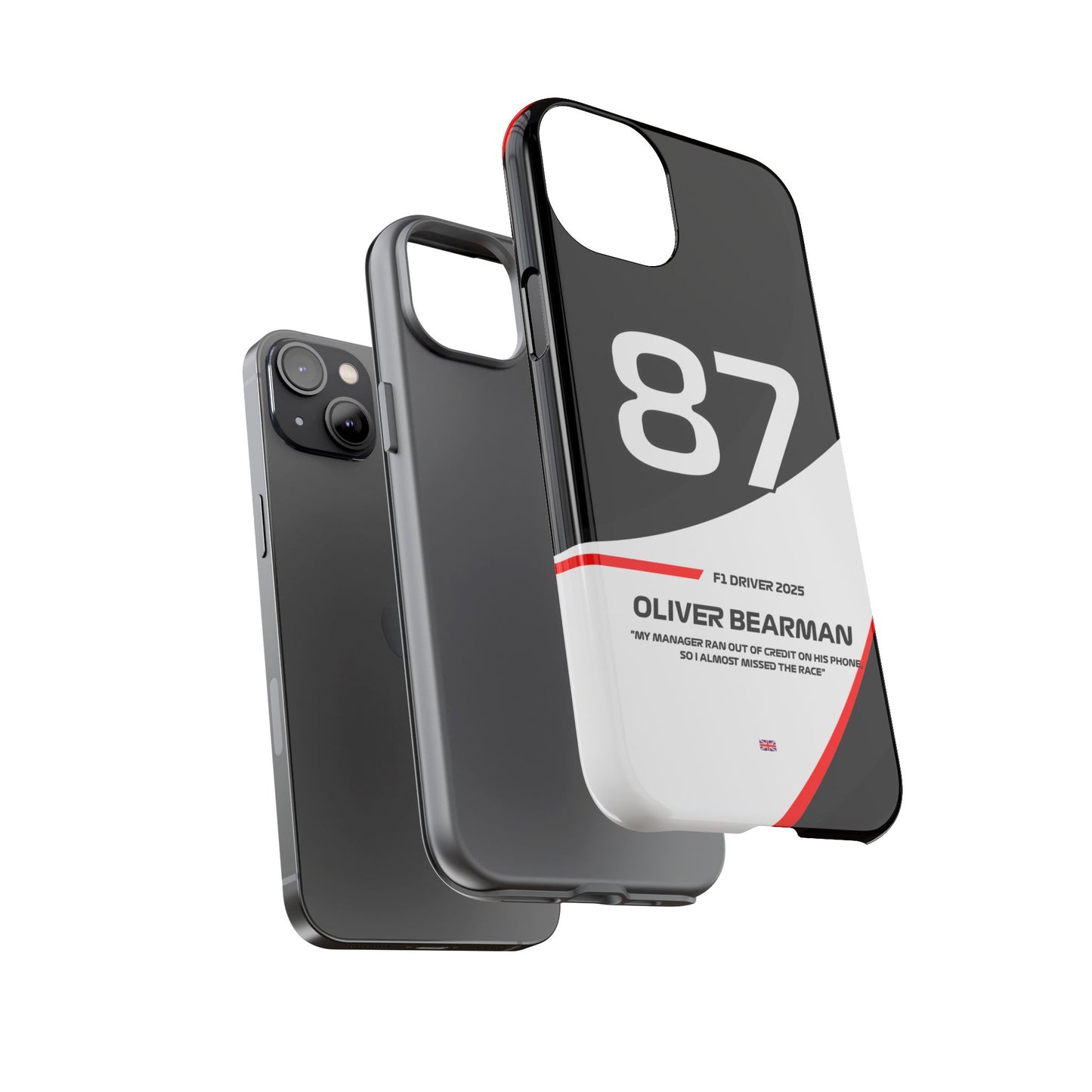 Oliver Bearman Haas 2025 phone case