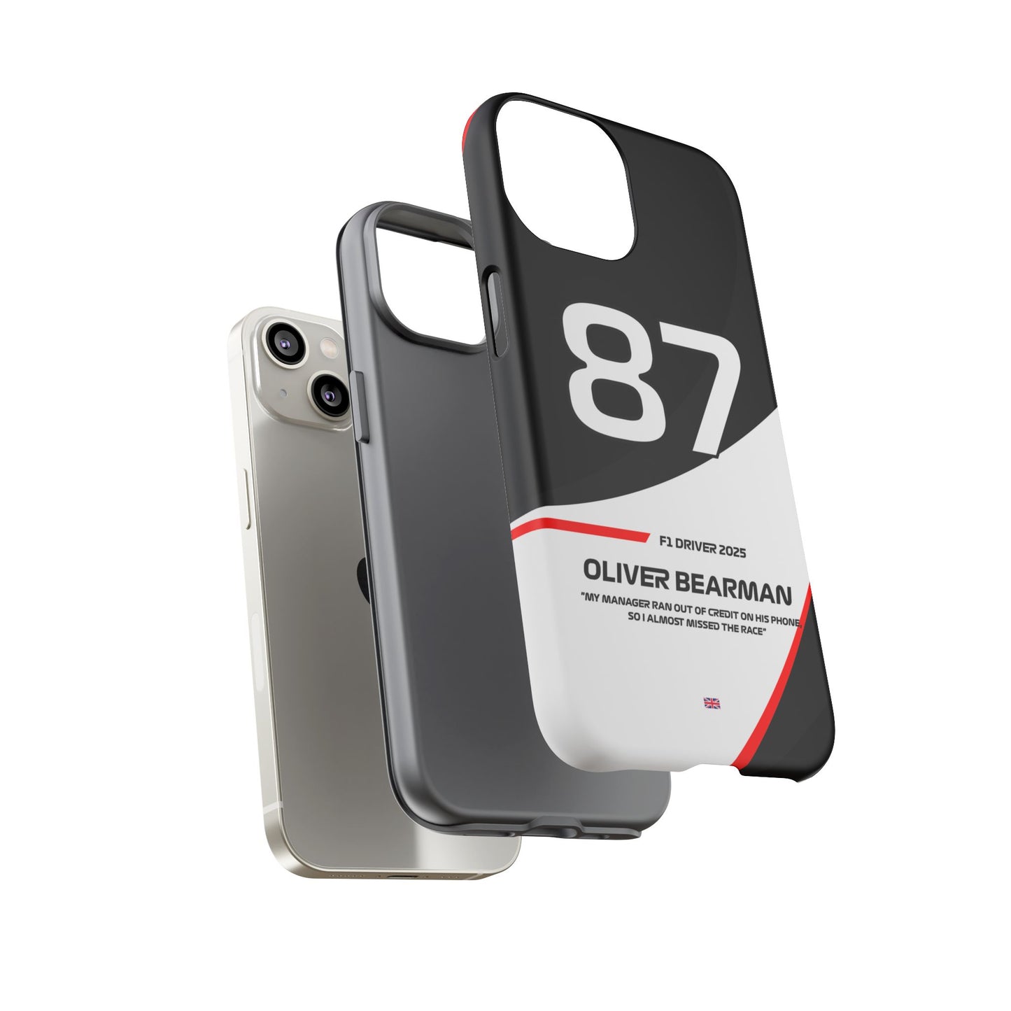 Oliver Bearman Haas 2025 phone case