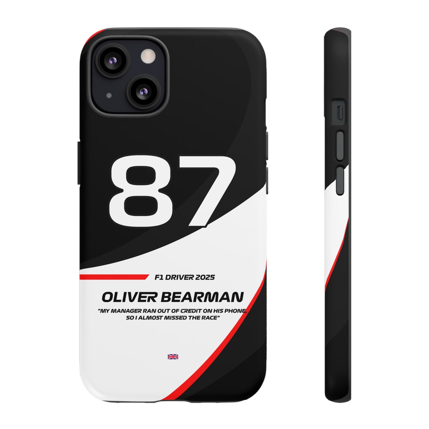 Oliver Bearman Haas 2025 phone case