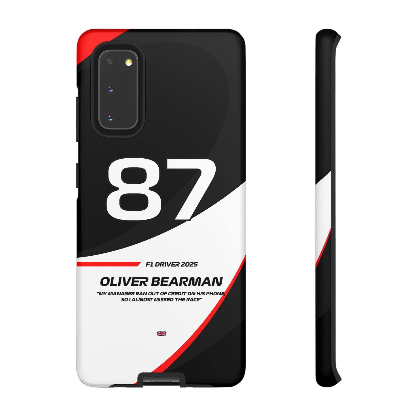 Oliver Bearman Haas 2025 phone case