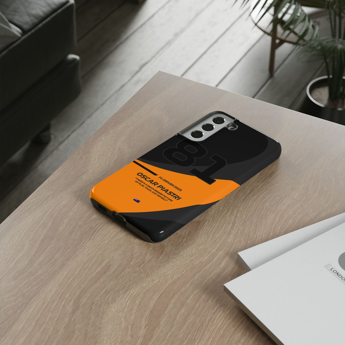 Oscar Piastri Mclaren 2025 phone case